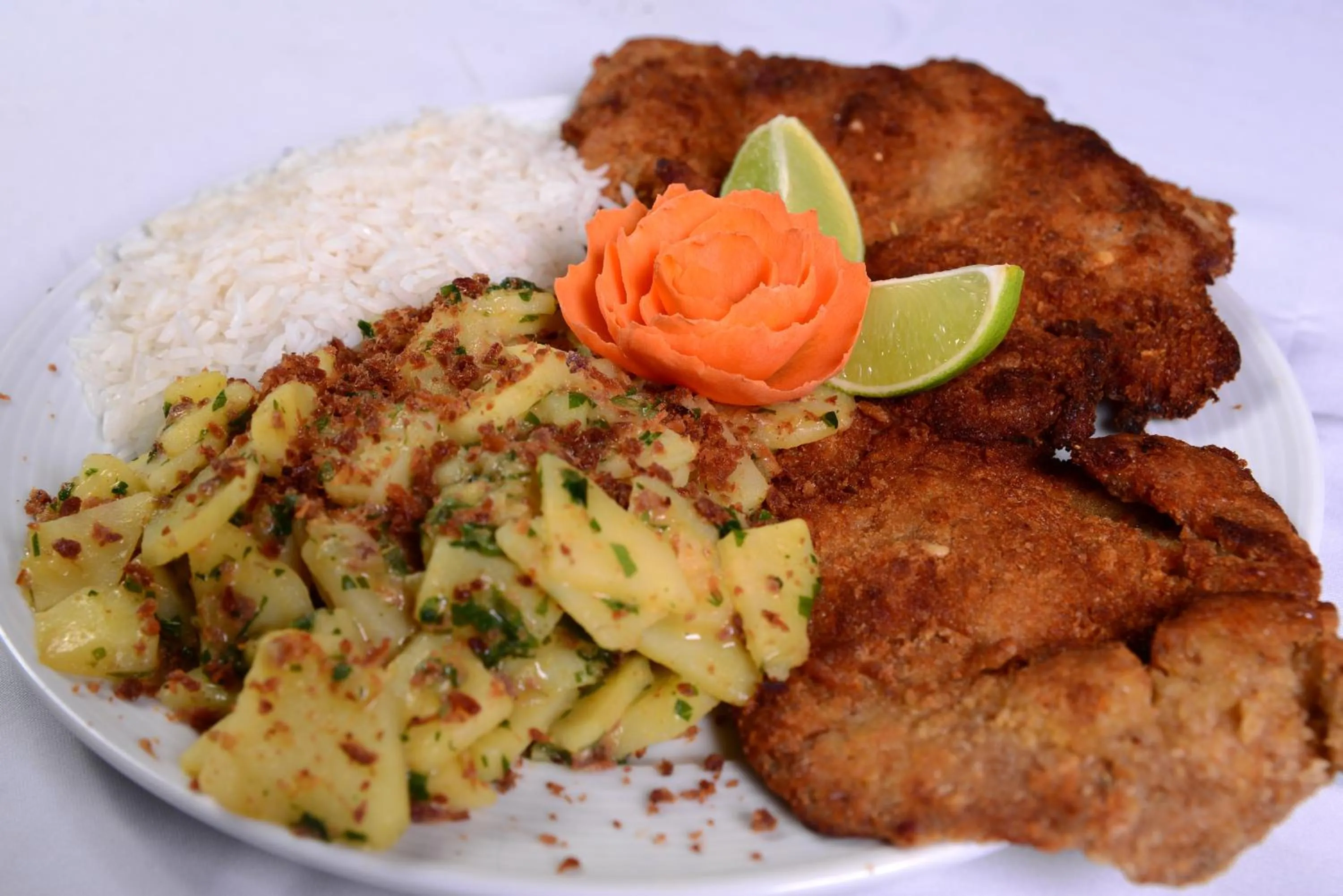 Dinner in Germanias Blumen Hotel