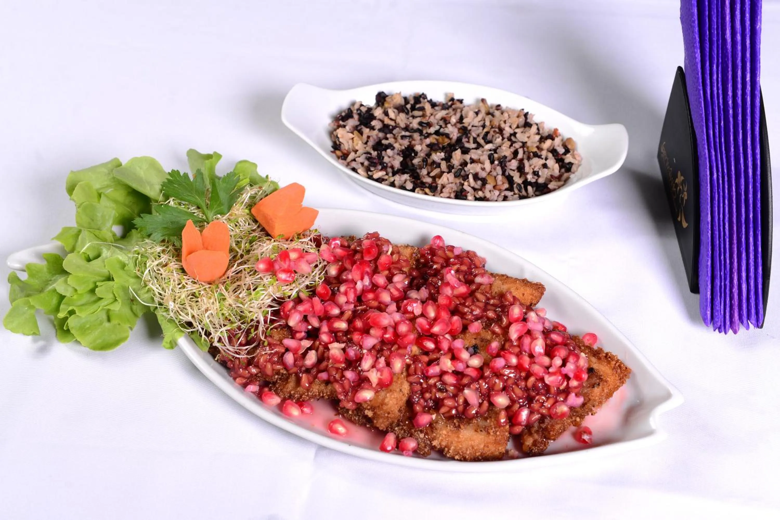 Dinner in Germanias Blumen Hotel