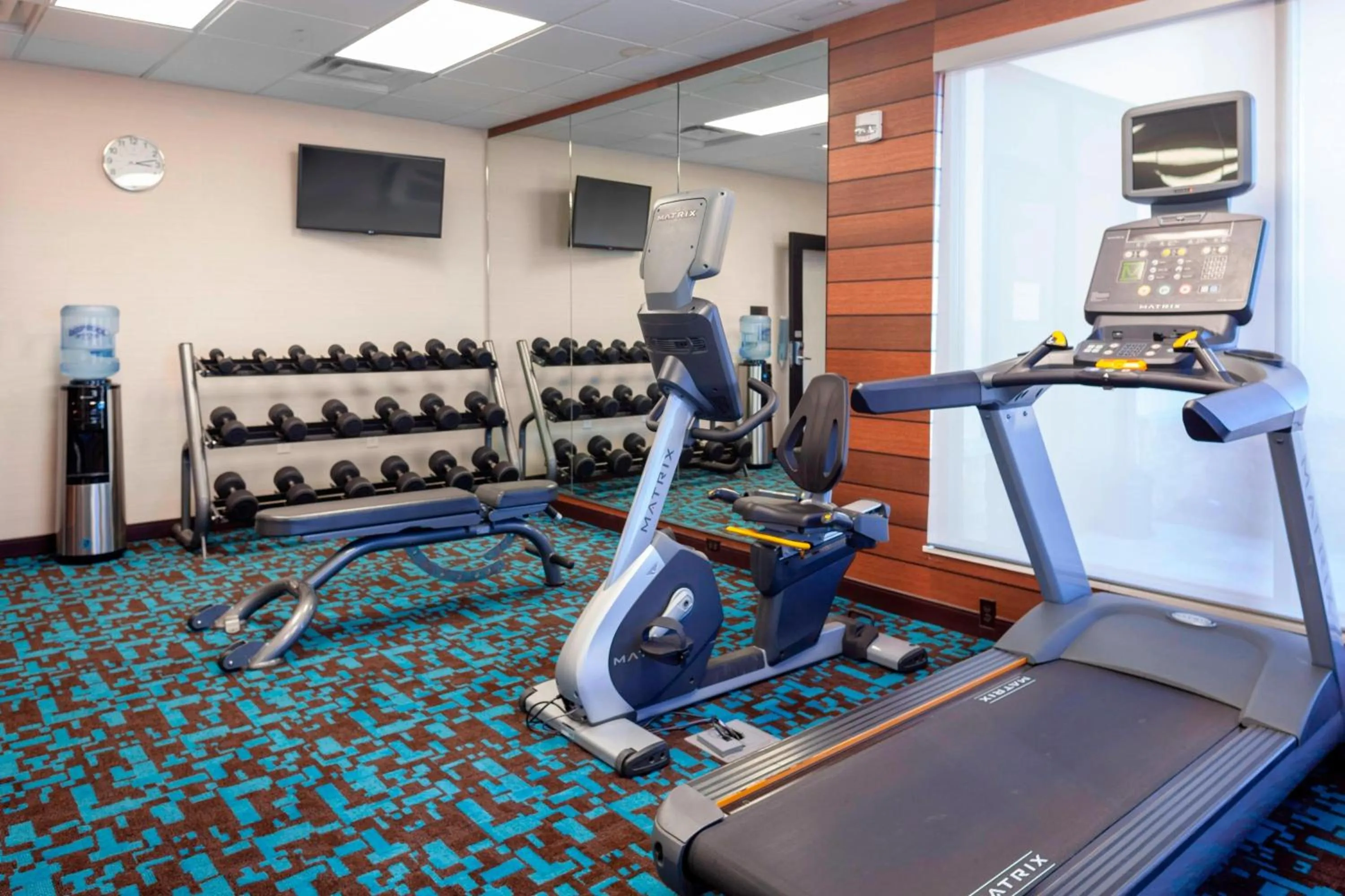 Fitness centre/facilities in Fairfield Inn & Suites by Marriott Alamosa