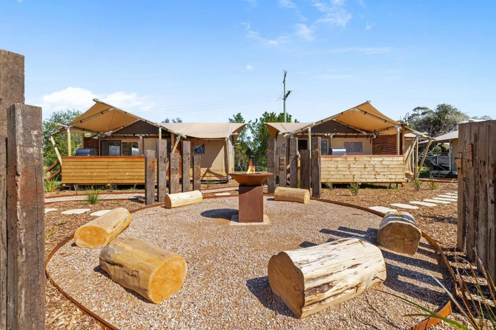 Patio in BIG4 Ingenia Holidays Inverloch