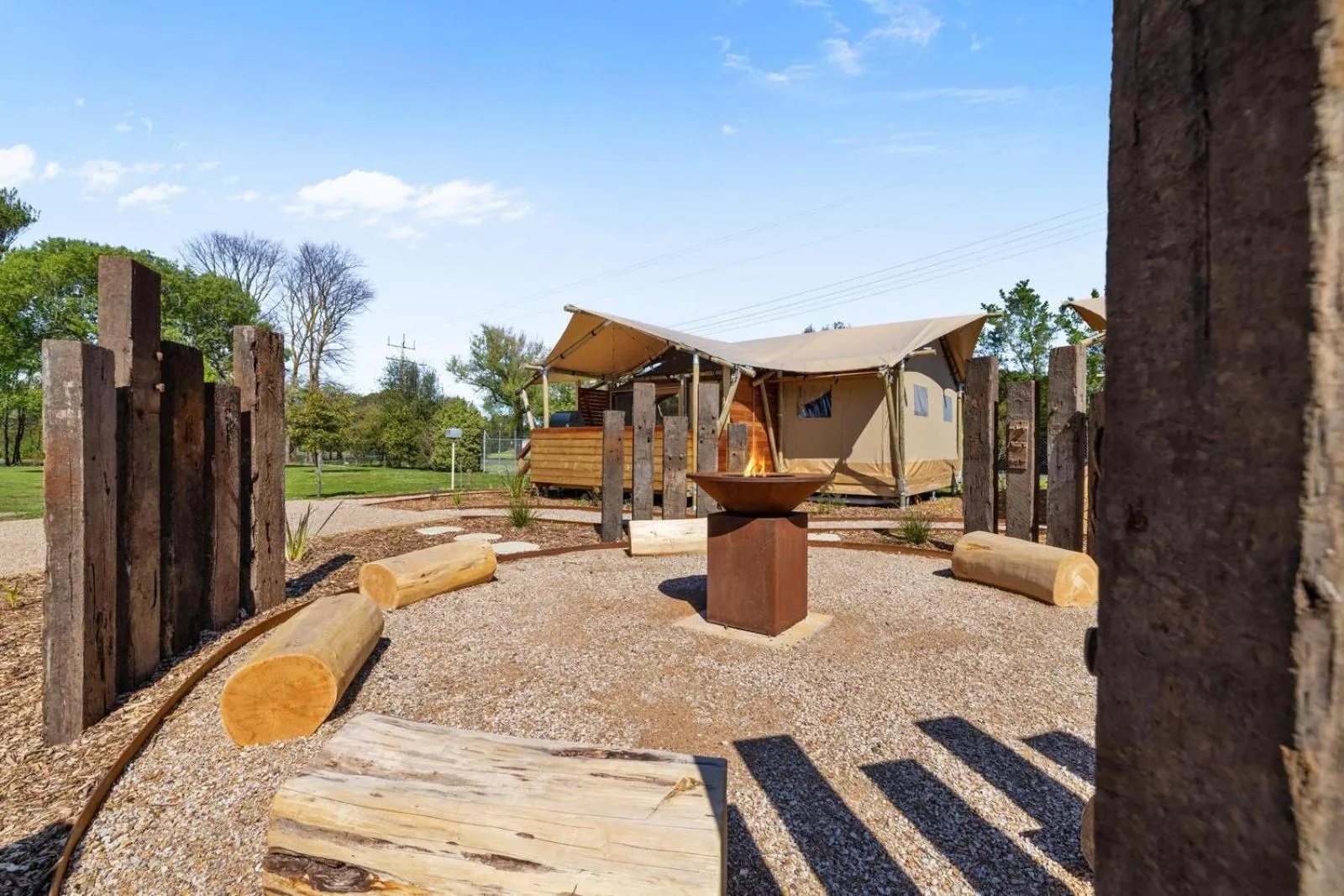 Patio in BIG4 Ingenia Holidays Inverloch