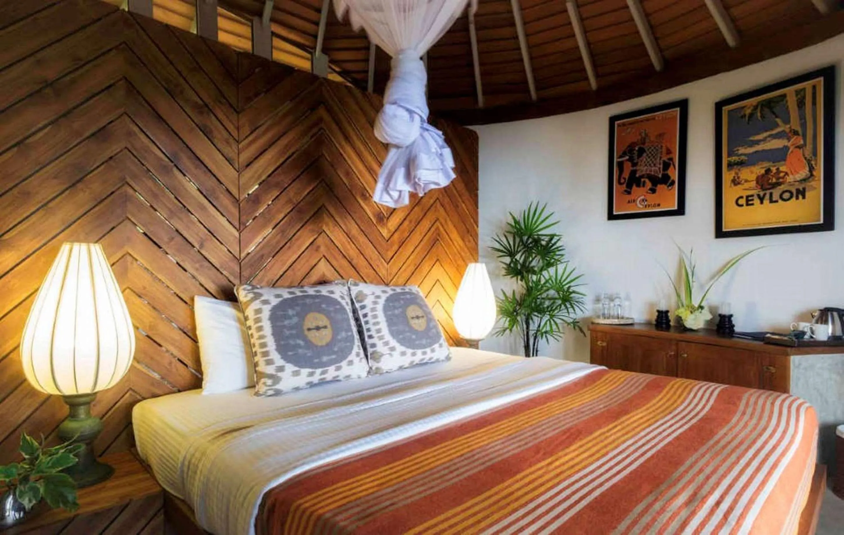 Bed in Eraeliya Villas & Gardens