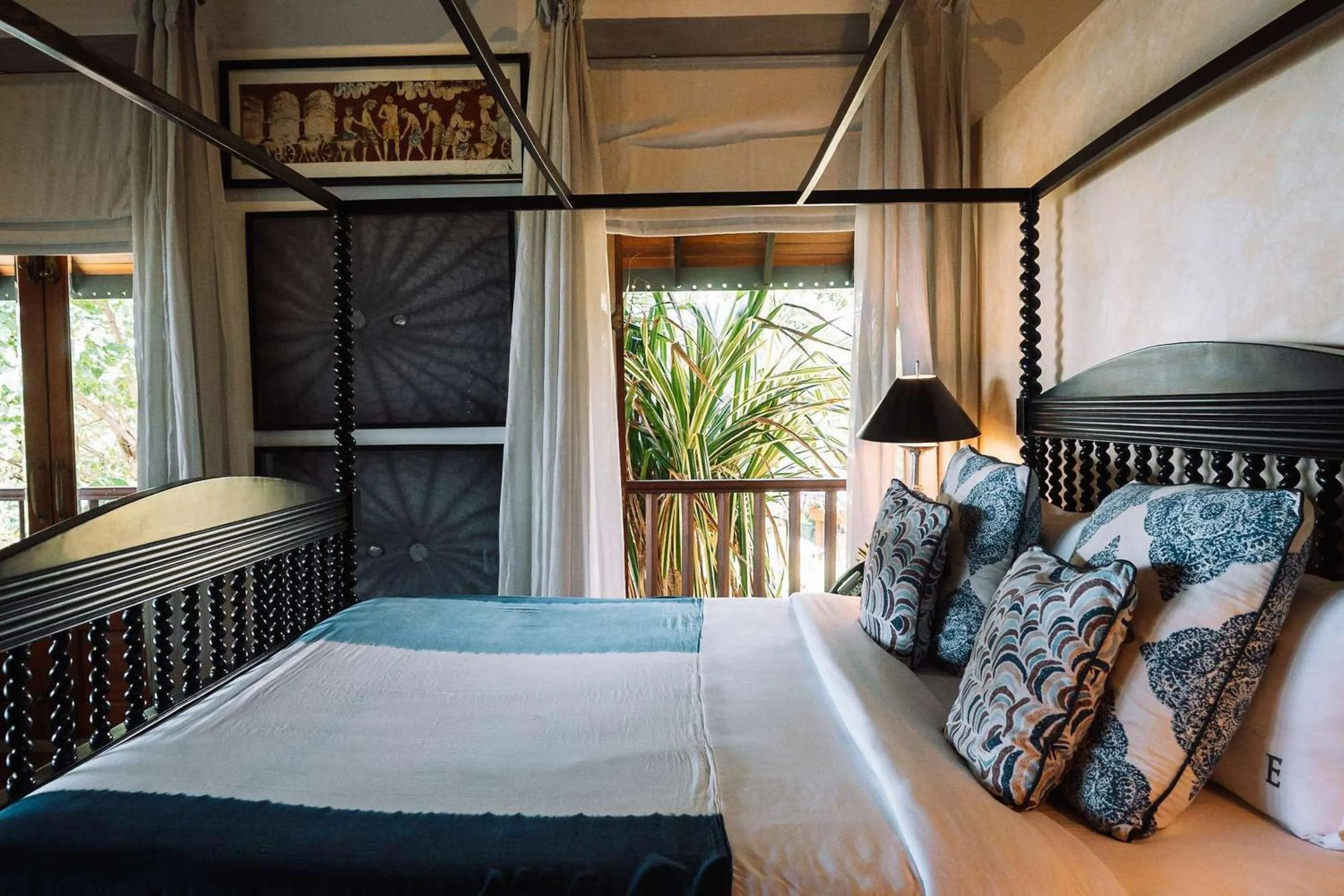 Bed in Eraeliya Villas & Gardens