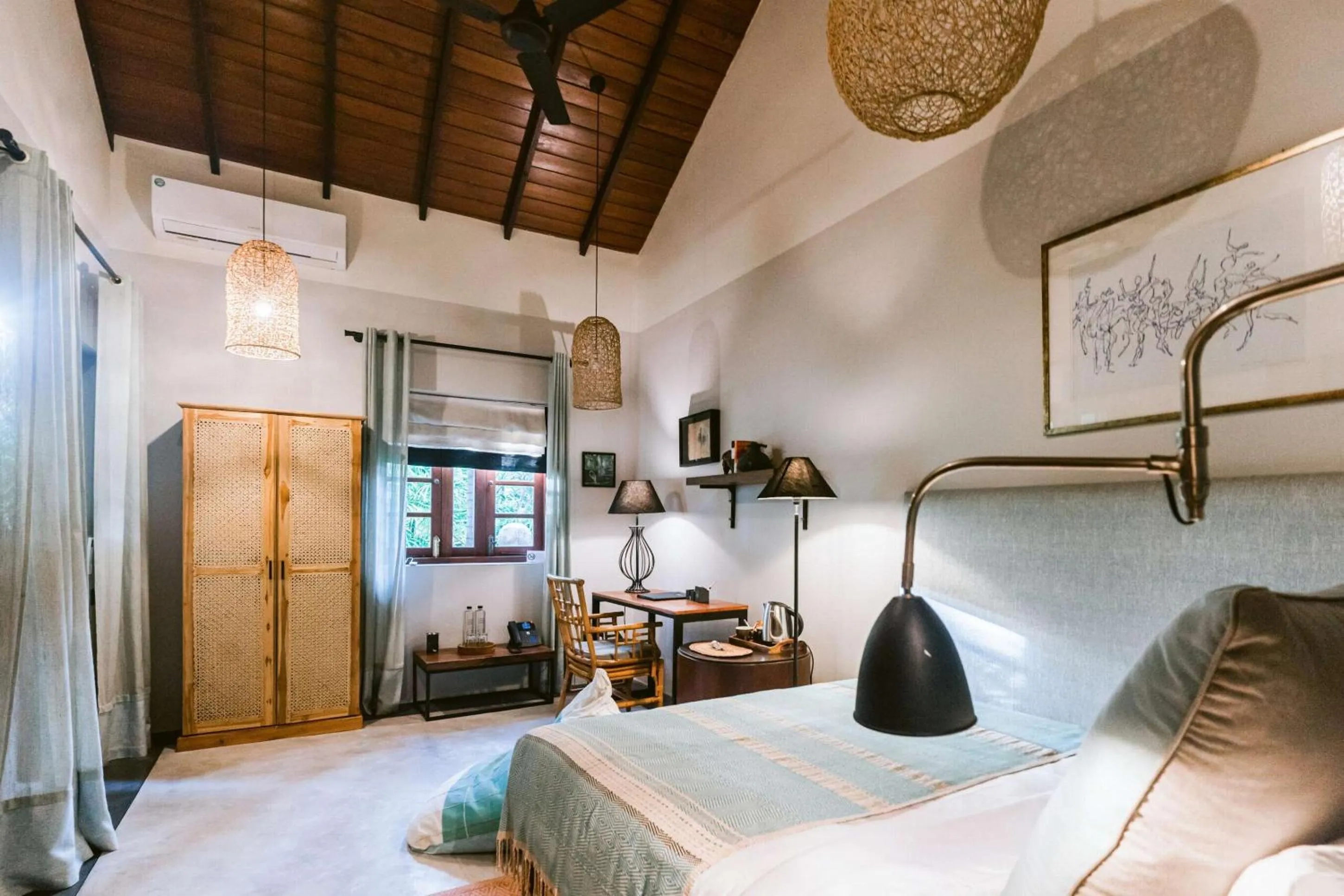 Bed in Eraeliya Villas & Gardens