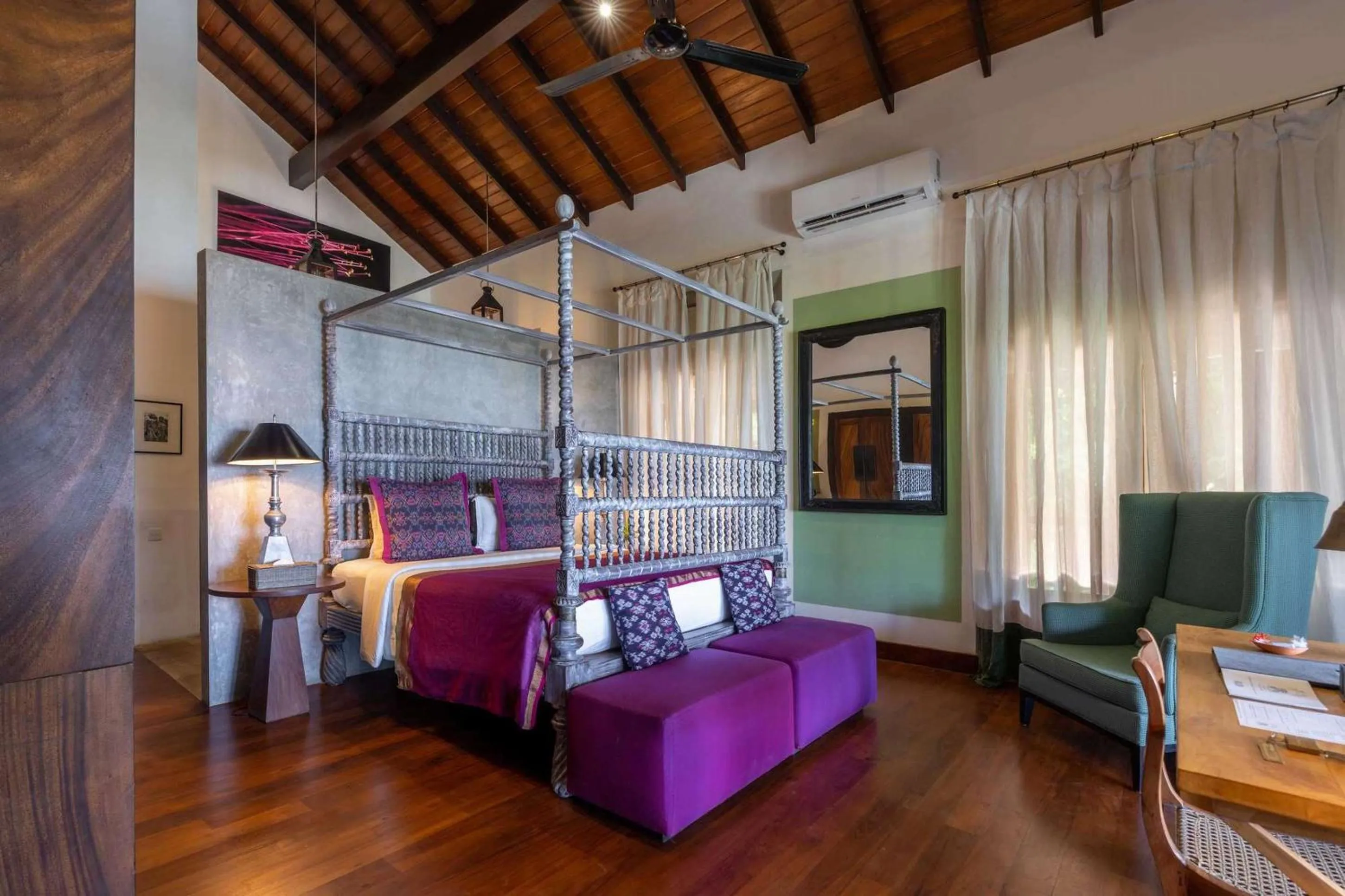 Bed in Eraeliya Villas & Gardens