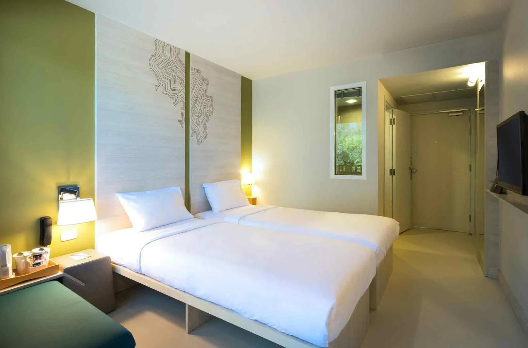 Bedroom, Bed in ibis Styles Krabi Ao Nang