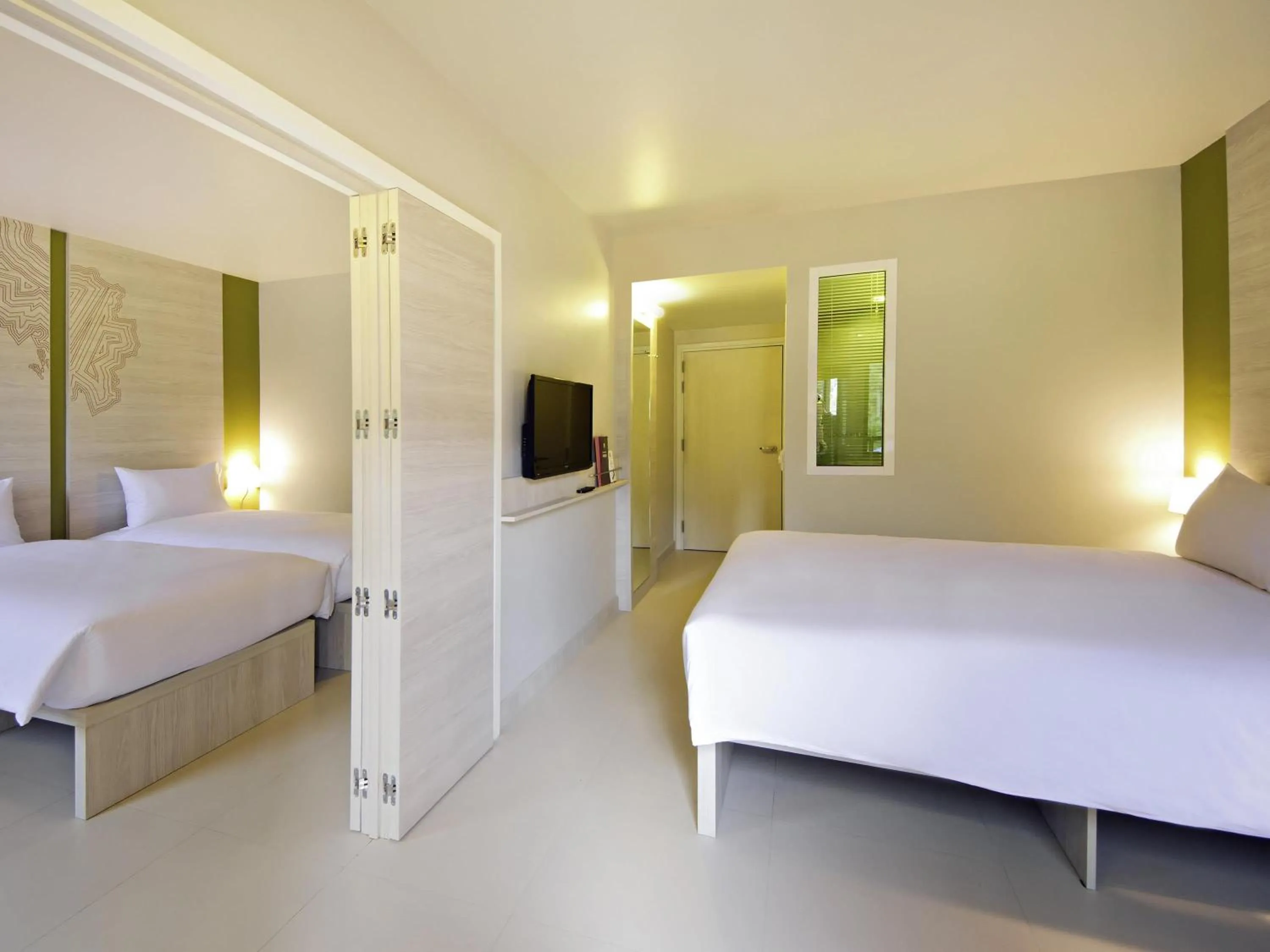 Bedroom, Bed in ibis Styles Krabi Ao Nang