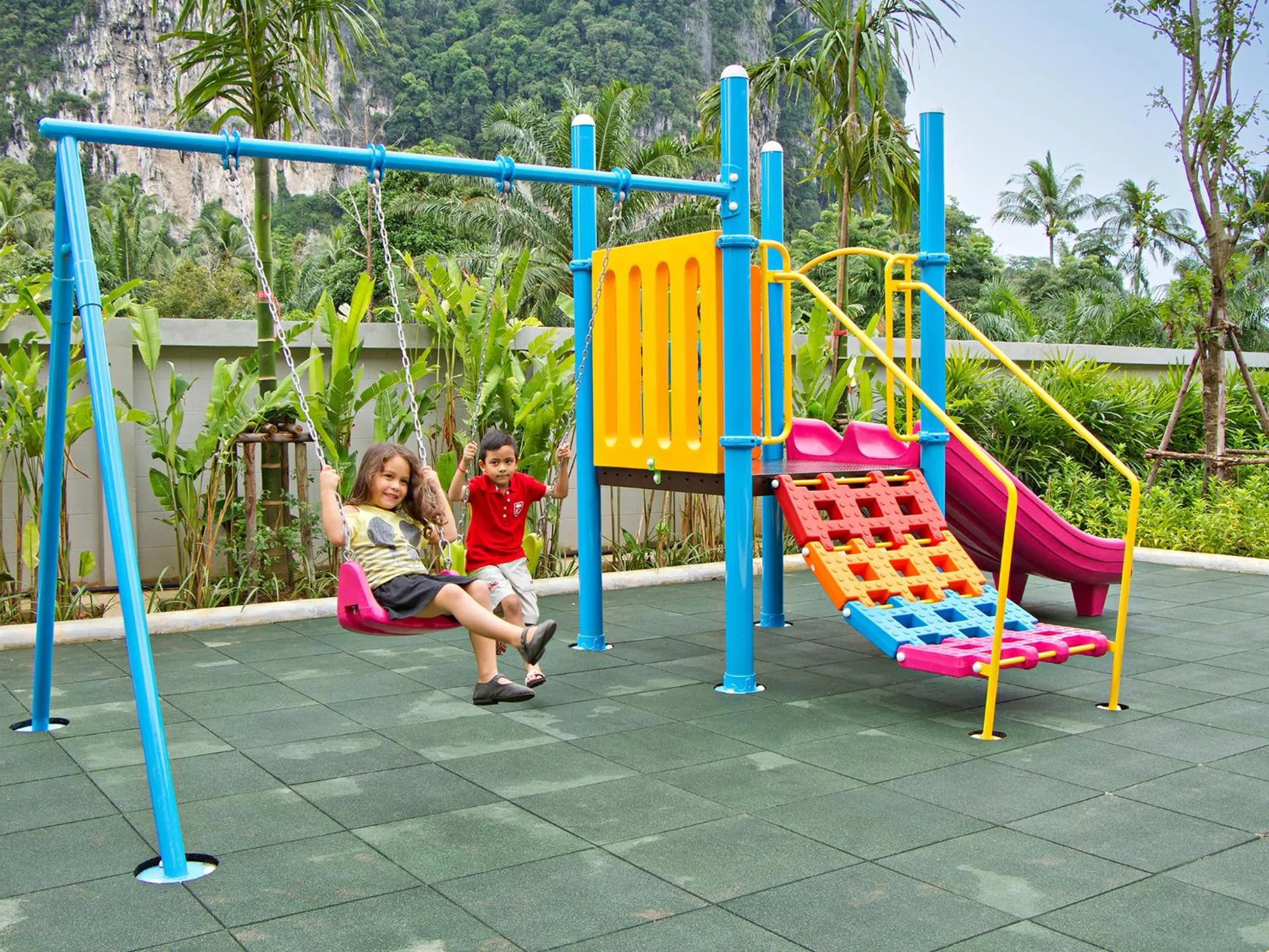 Children play ground in ibis Styles Krabi Ao Nang