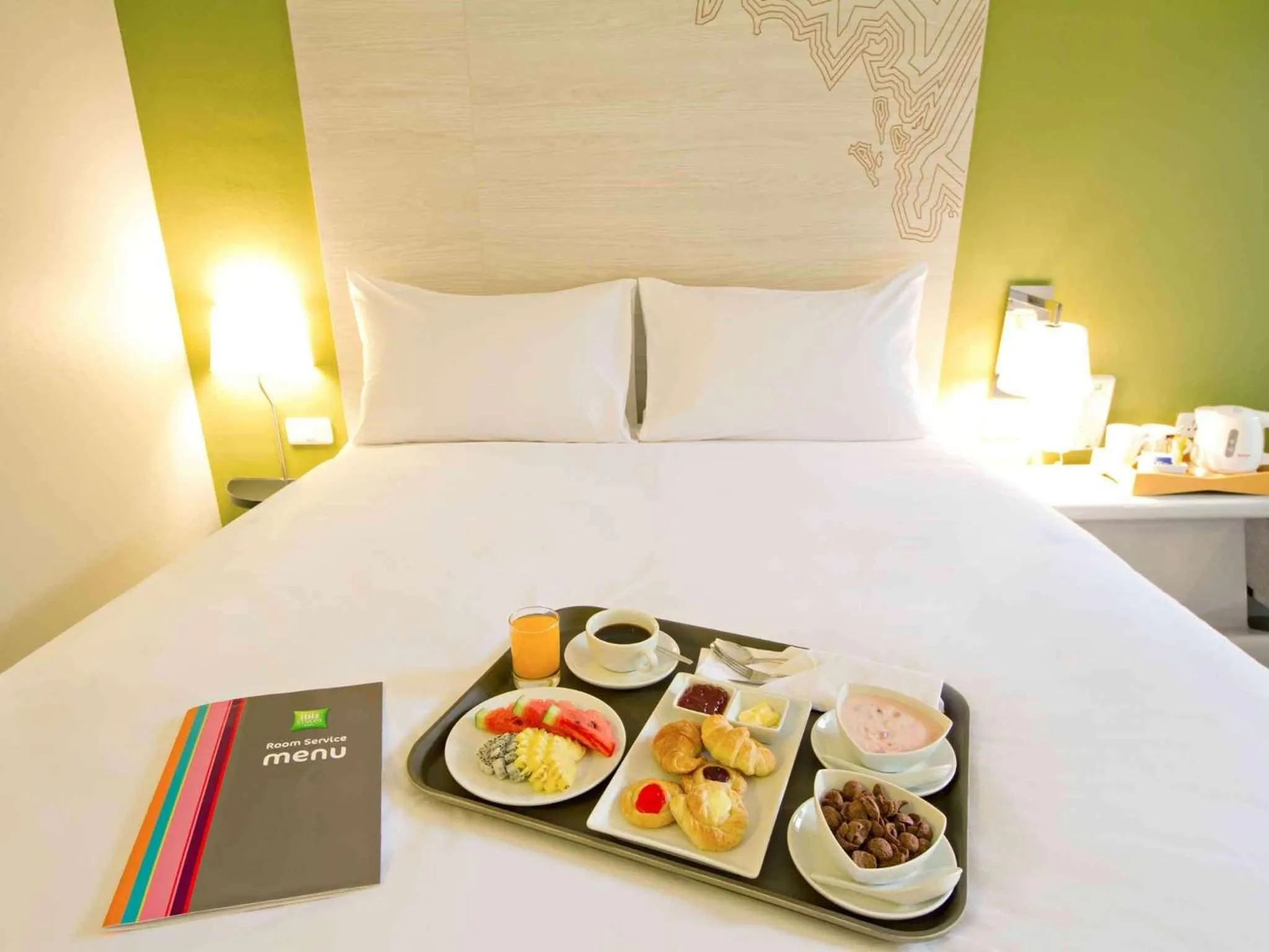 On site, Bed in ibis Styles Krabi Ao Nang