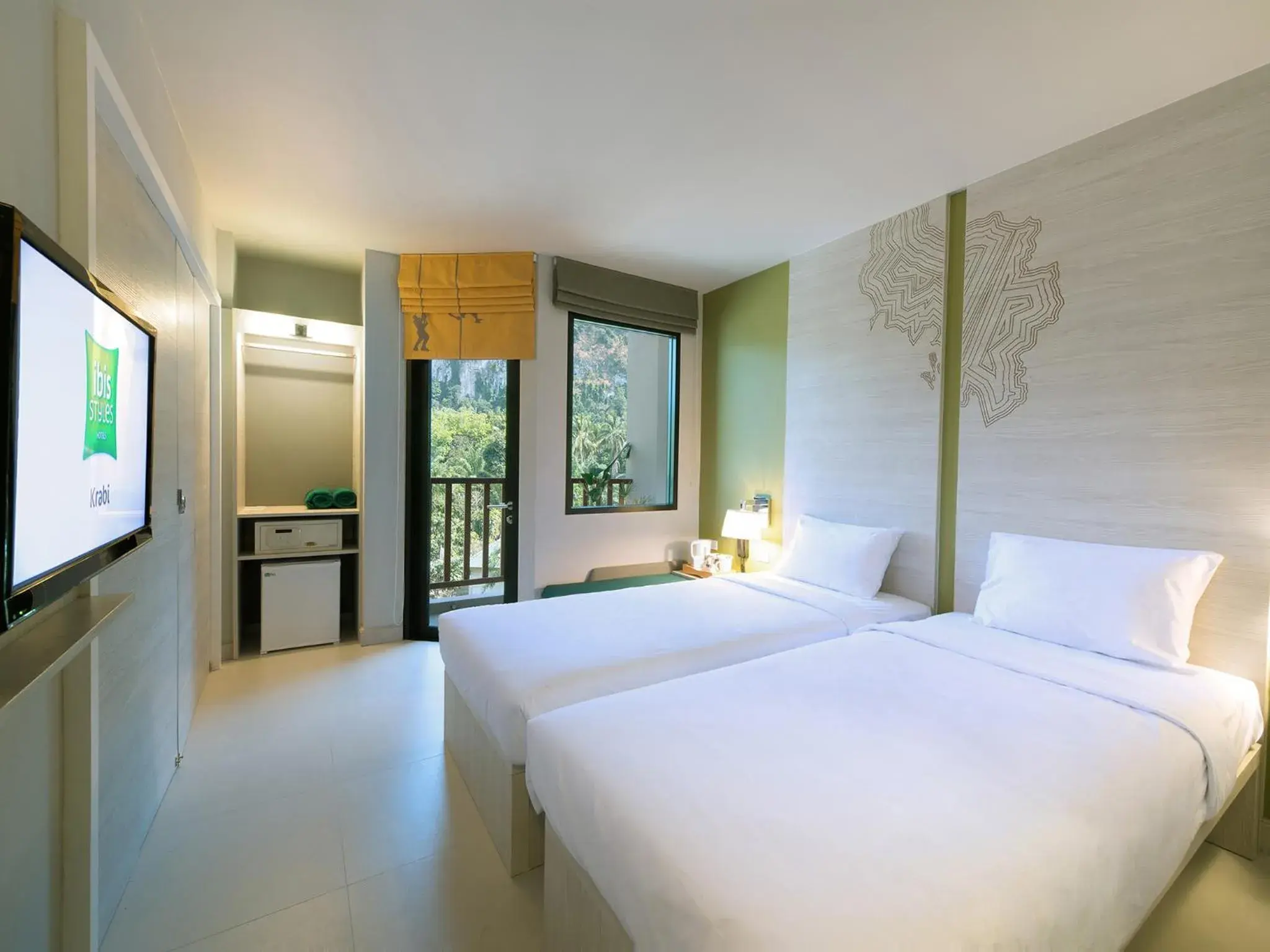 Standard Twin Room in ibis Styles Krabi Ao Nang Standard Twin Room in ibis Styles Krabi Ao Nang