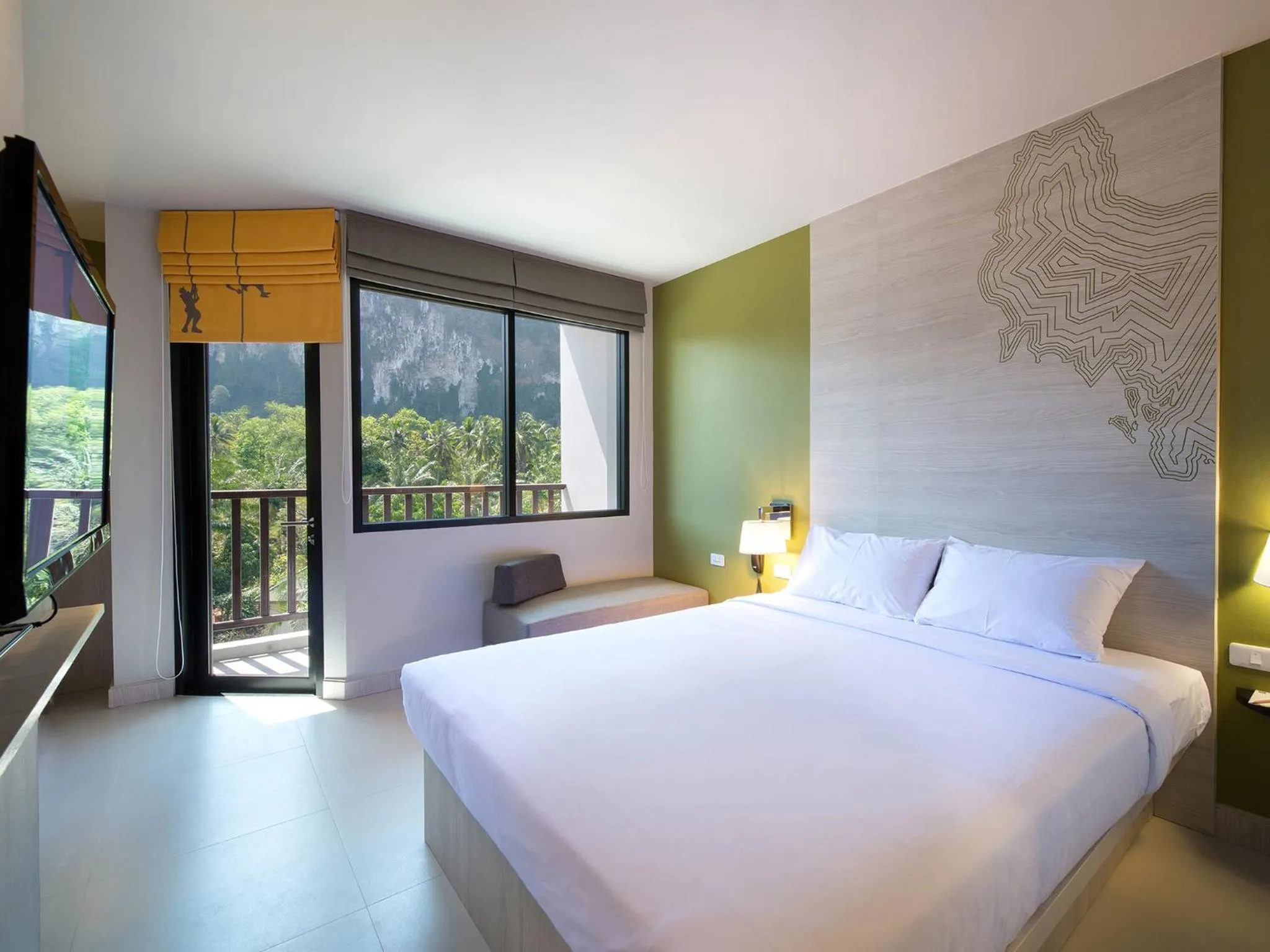 Bedroom, Bed in ibis Styles Krabi Ao Nang