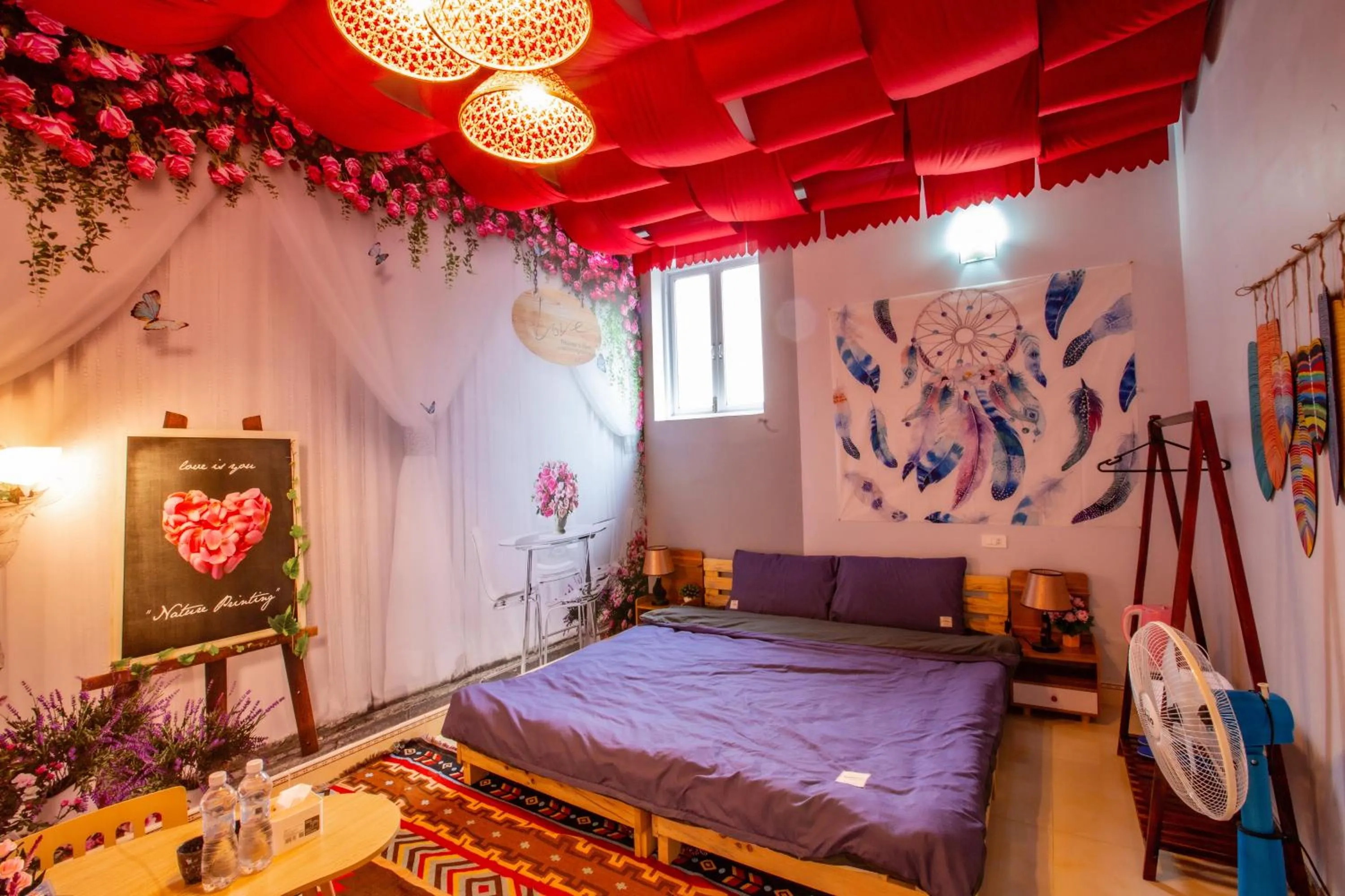 Photo of the whole room, Bed in De Vivre Homestay Măng Đen