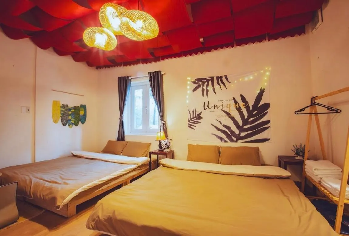 Photo of the whole room, Bed in De Vivre Homestay Măng Đen
