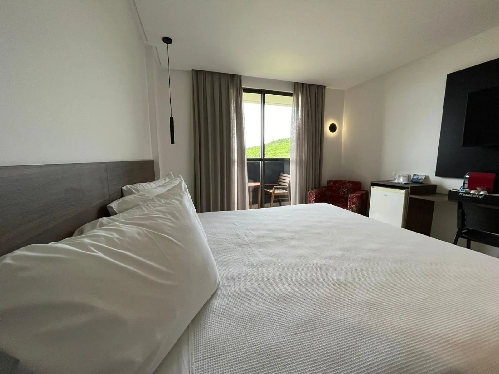 Bed in Nobile Hotel Araripina