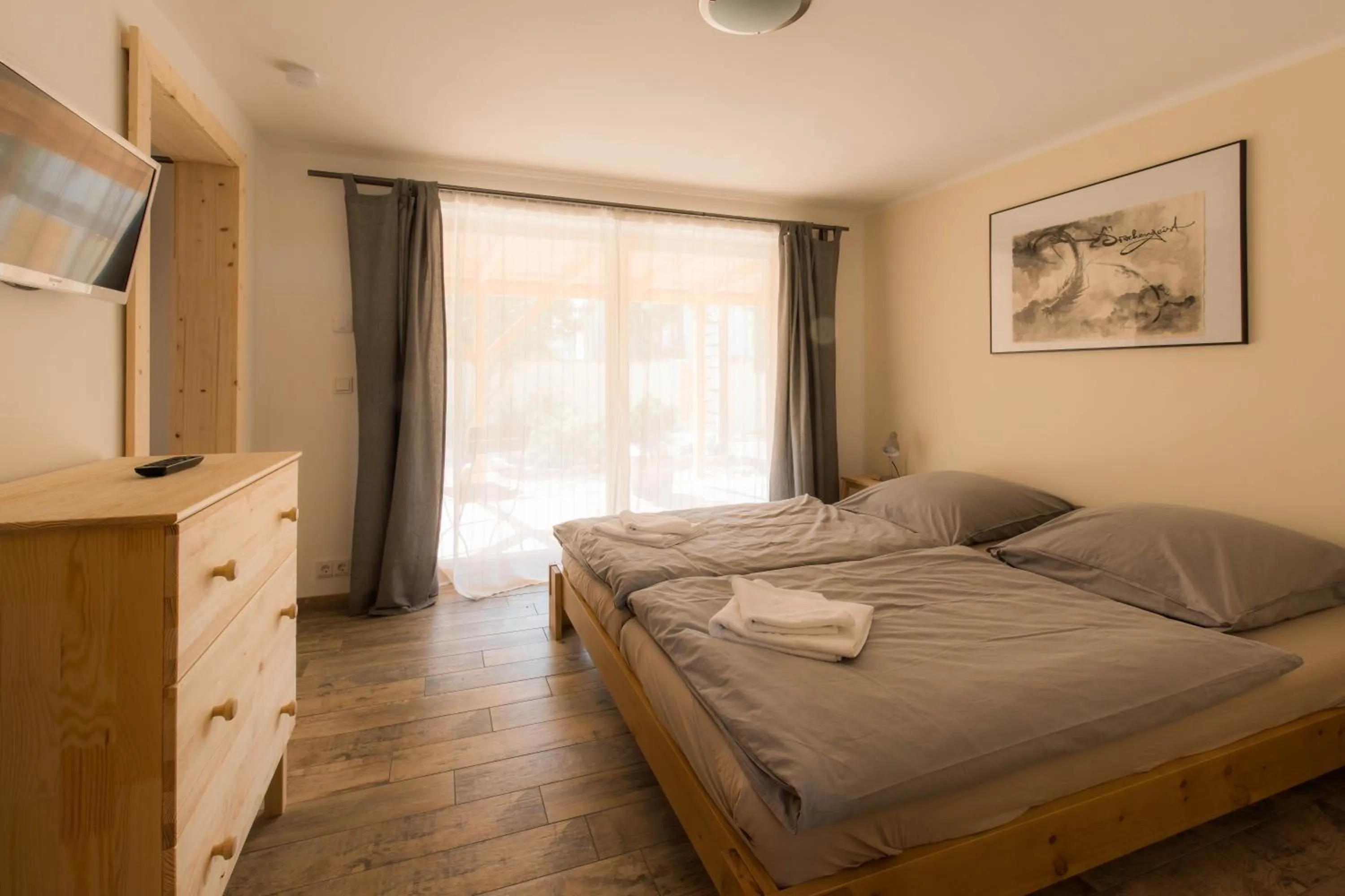 Bed in Aparthotel & Seminarhaus Wolkentor
