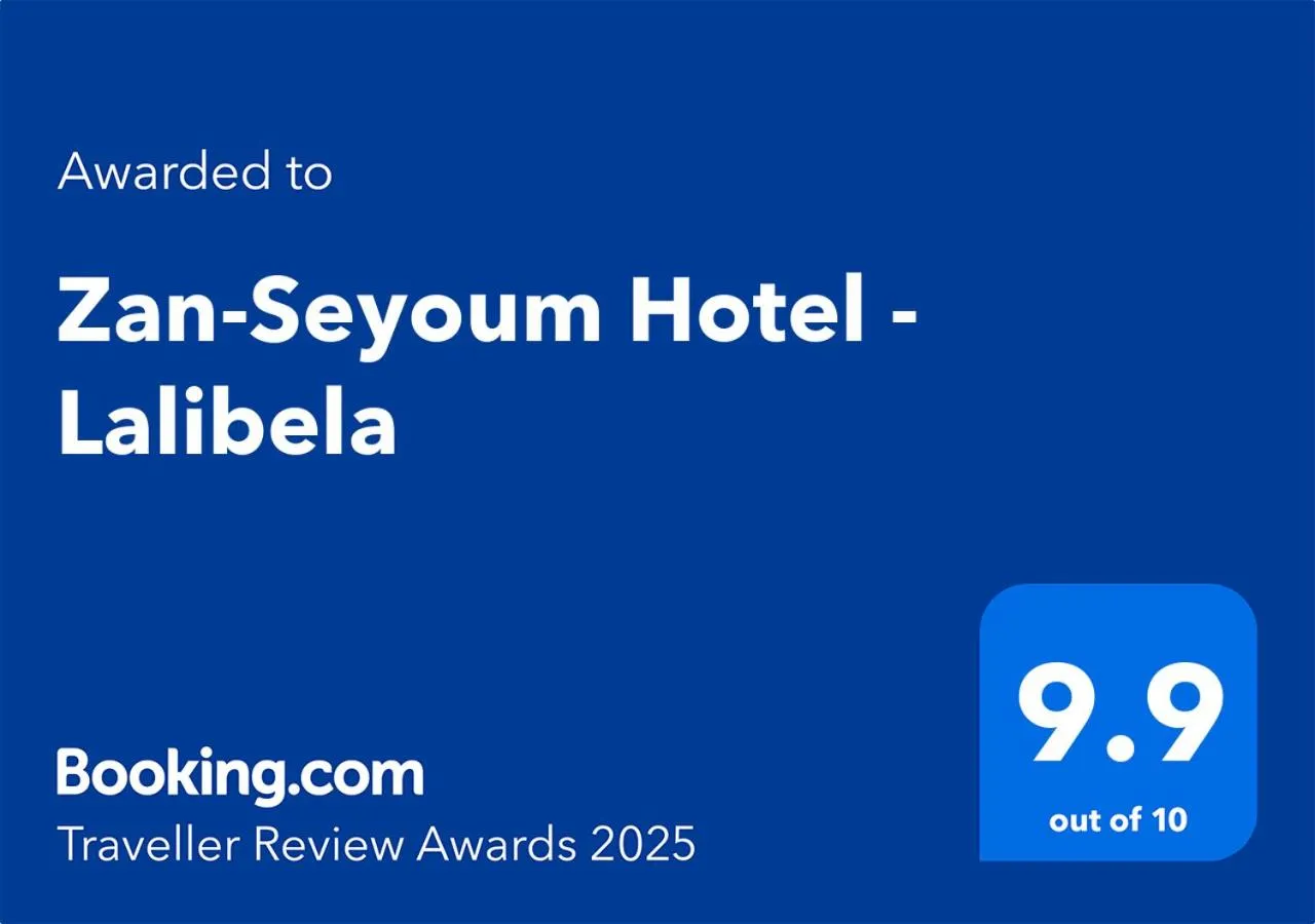 Certificate/Award in Zan-Seyoum Hotel - Lalibela