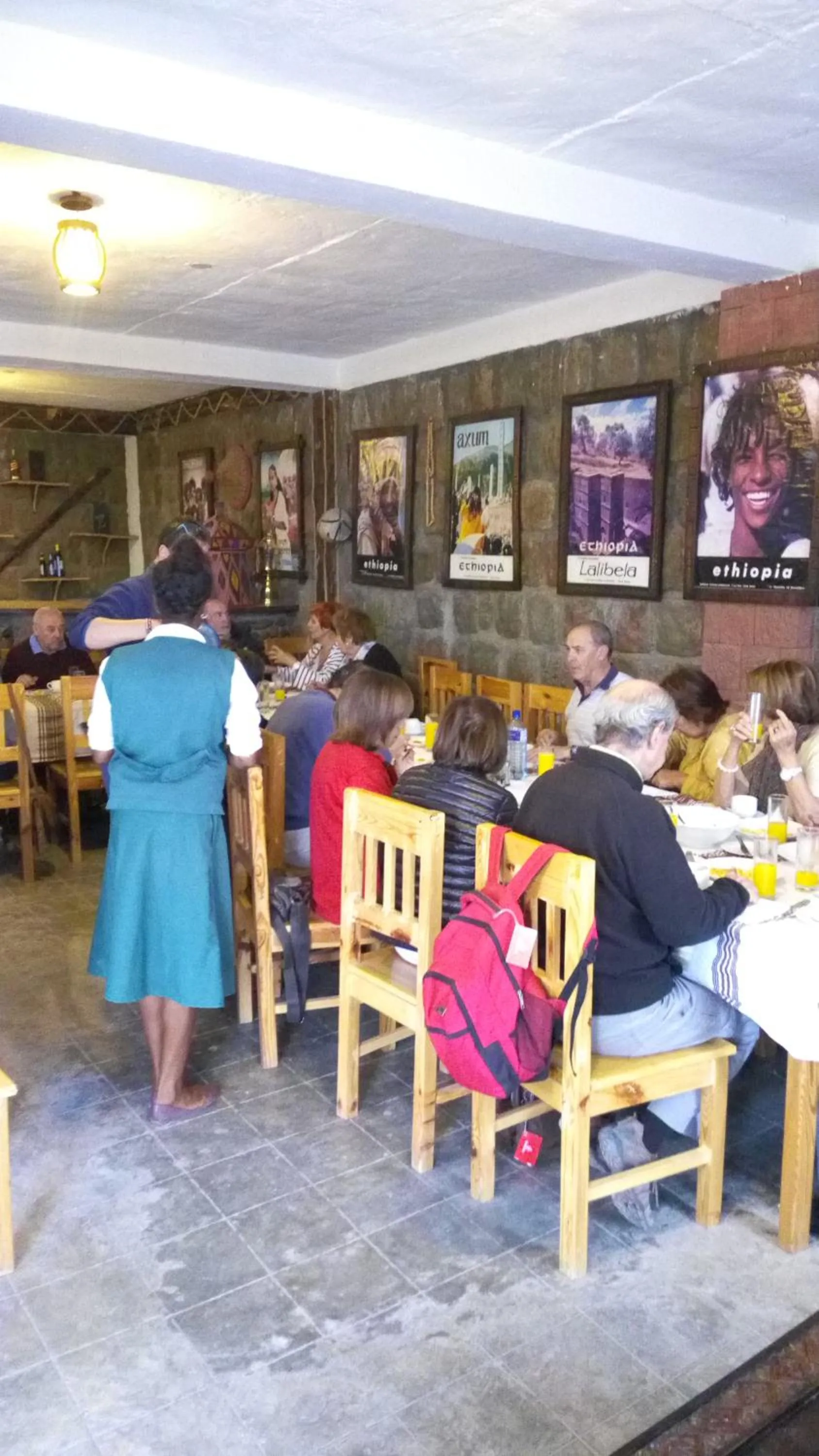 Restaurant/places to eat in Zan-Seyoum Hotel - Lalibela