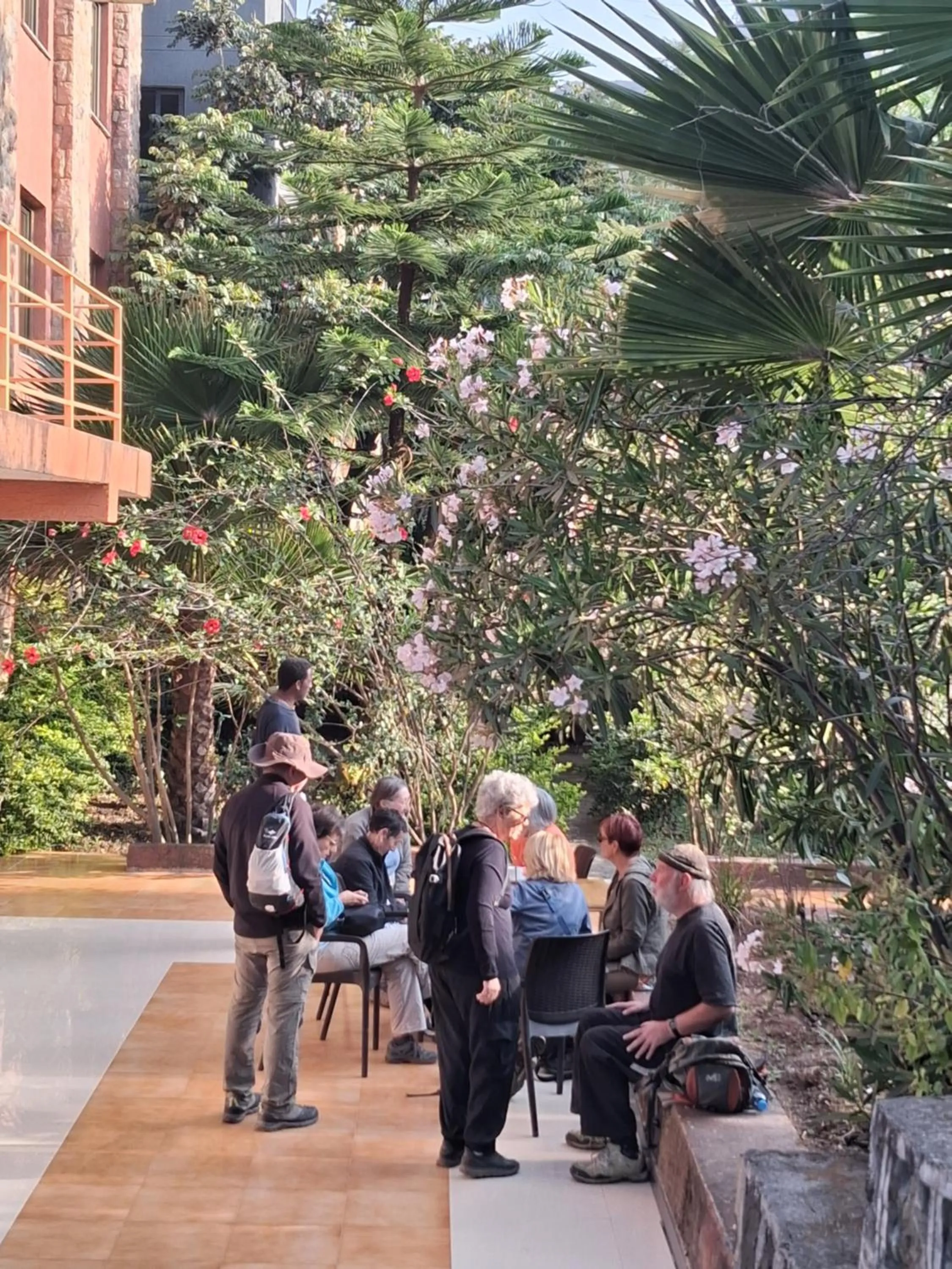 Spring in Zan-Seyoum Hotel - Lalibela