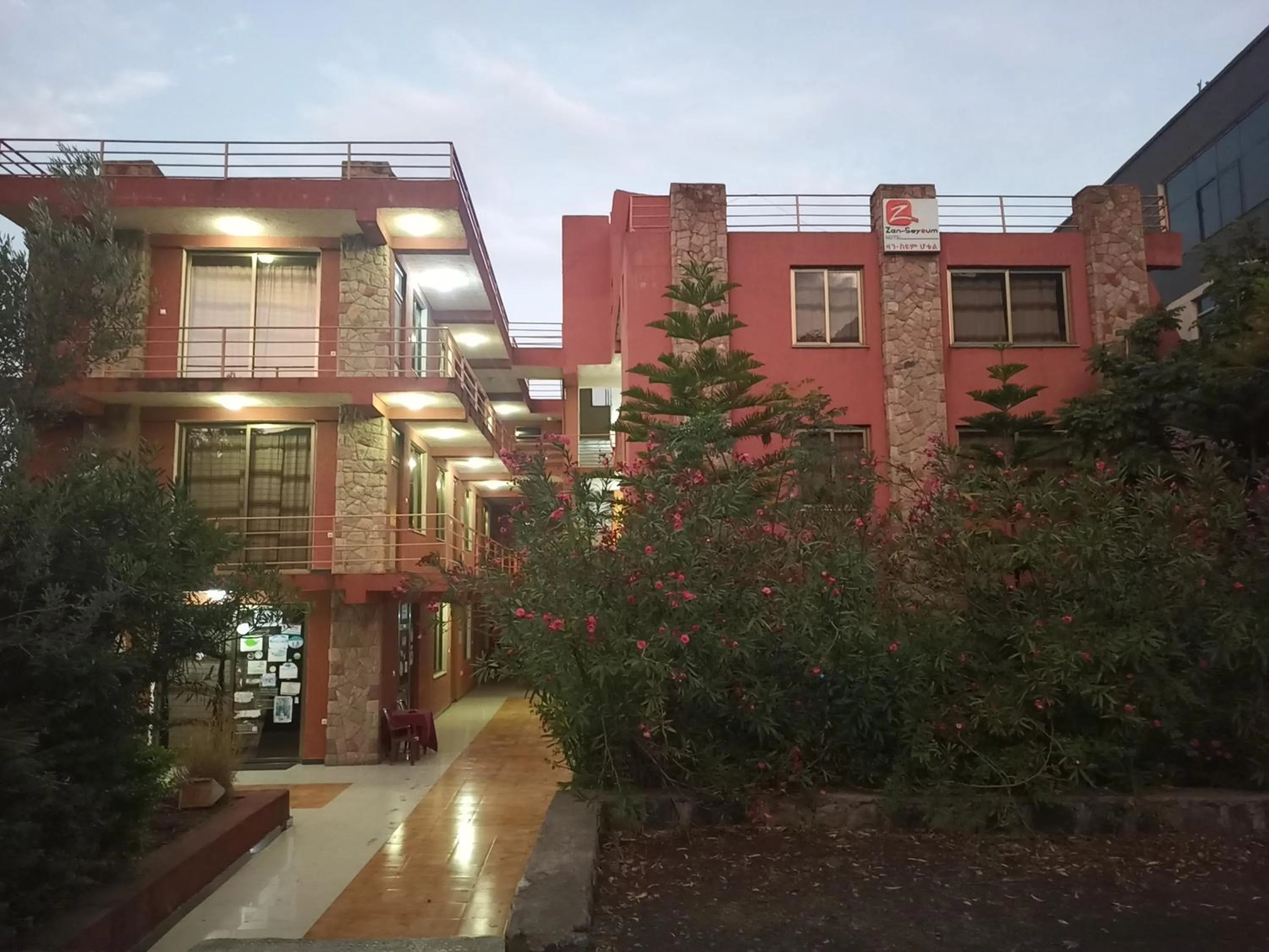 Property building in Zan-Seyoum Hotel - Lalibela