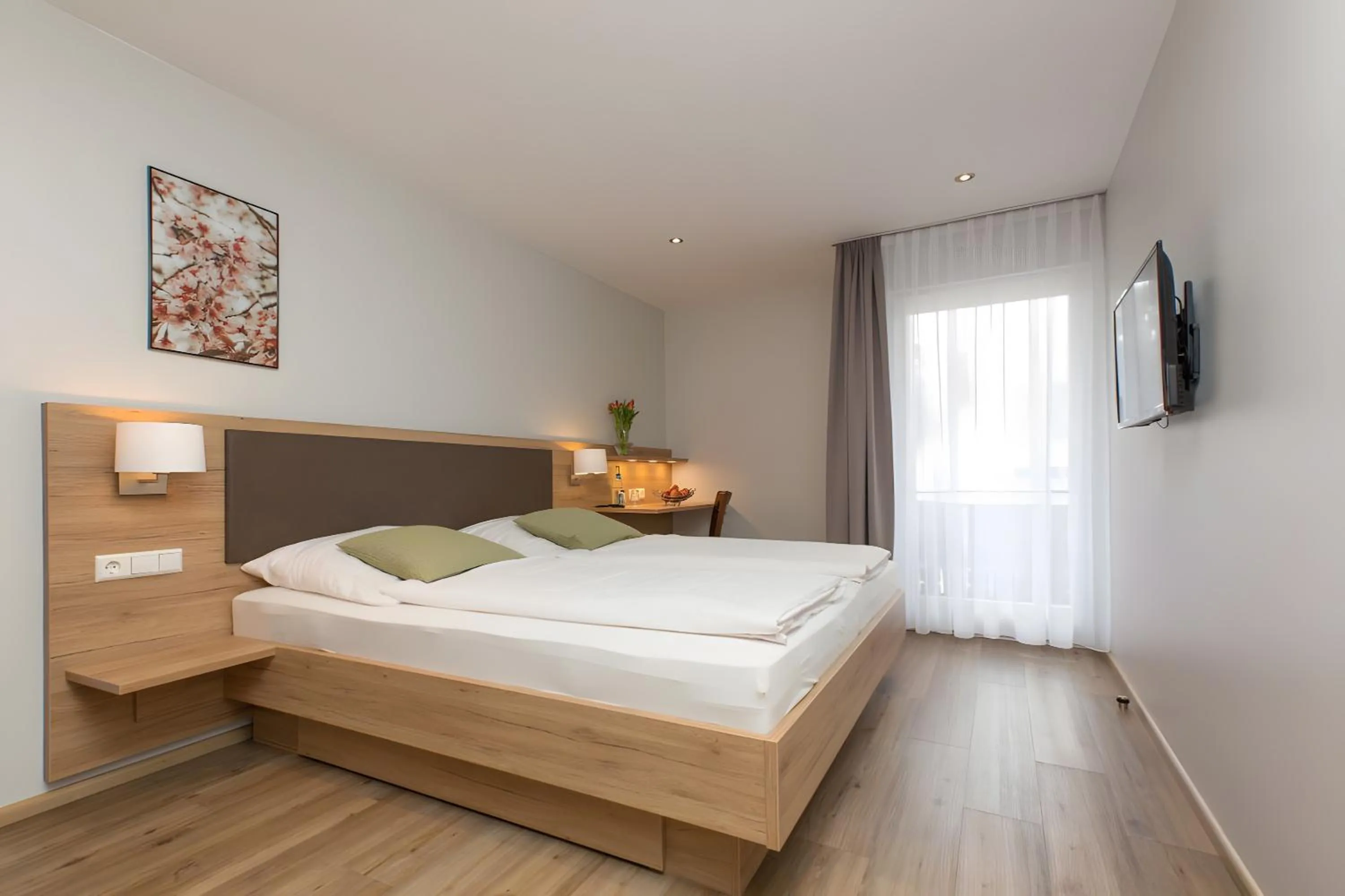 Living room, Bed in Appartements 'In Vino Veritas'