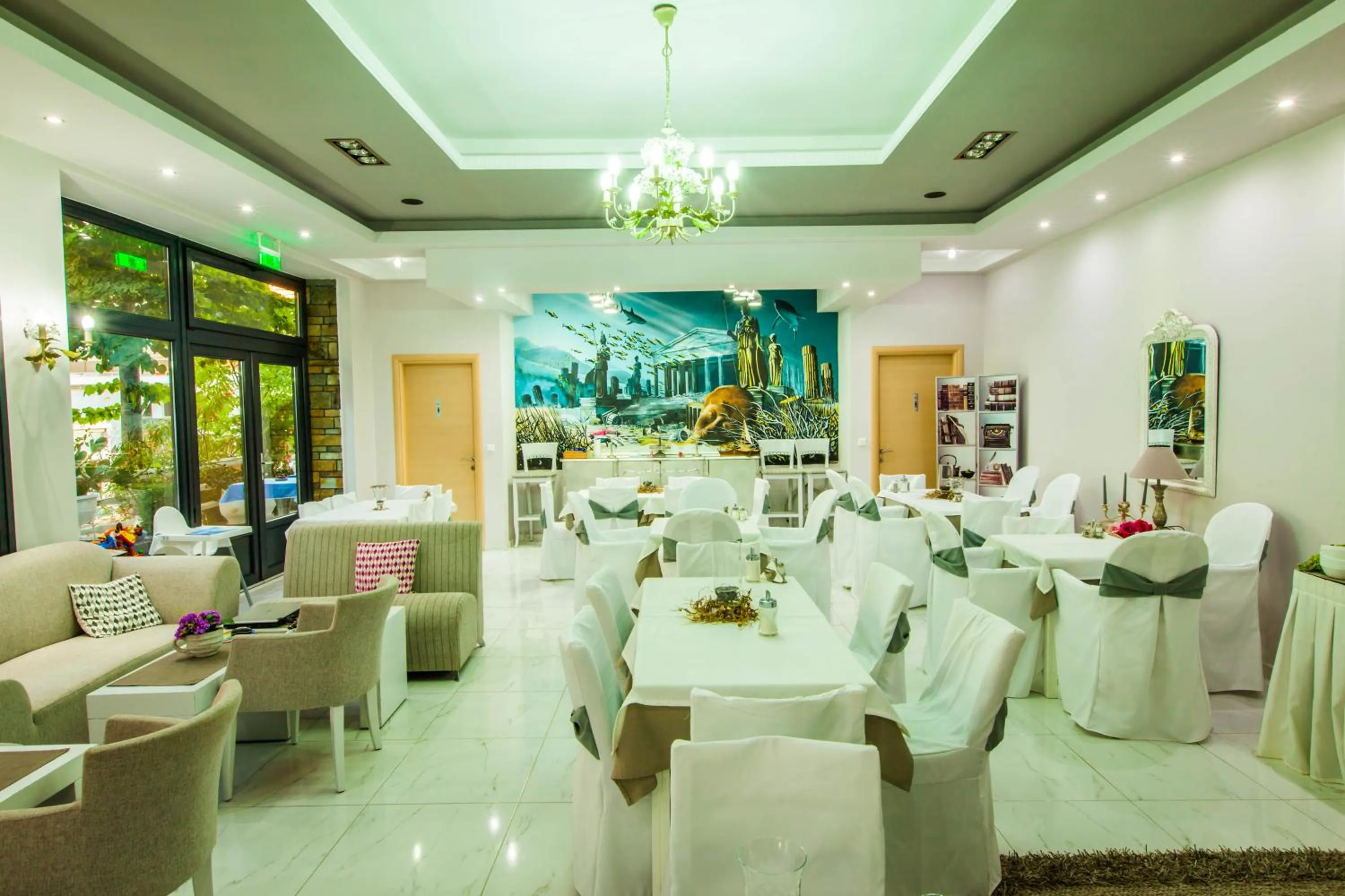 Living room in Hotel Atlantis