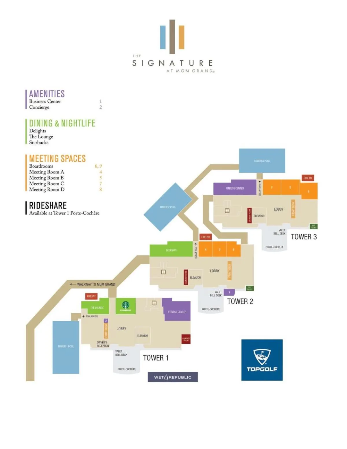 Signature 2Br3Ba F1 View Balcony Ste 21-701 and 03