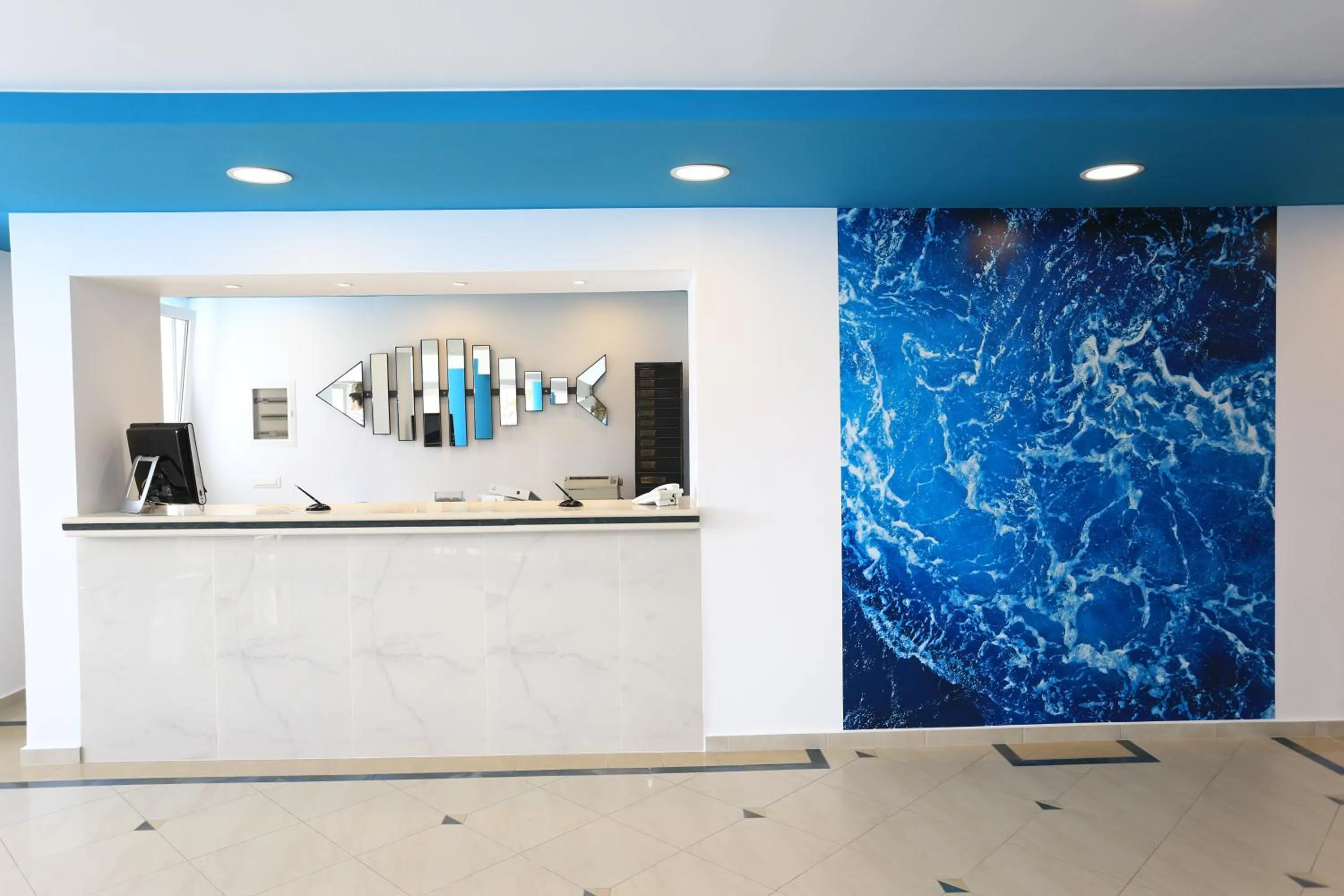 Lobby or reception in Blu Acqua Hotel