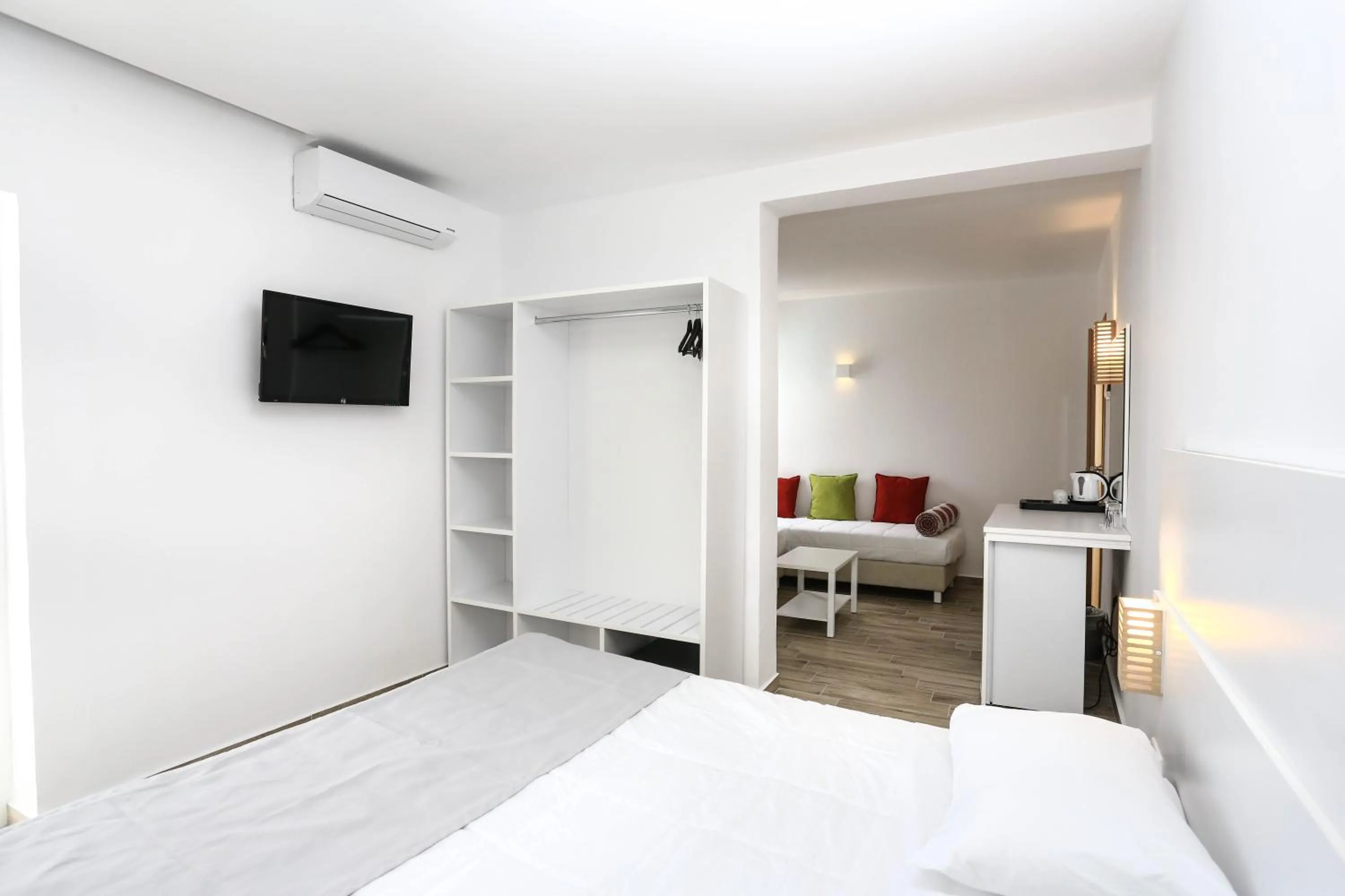 Bed in Blu Acqua Hotel