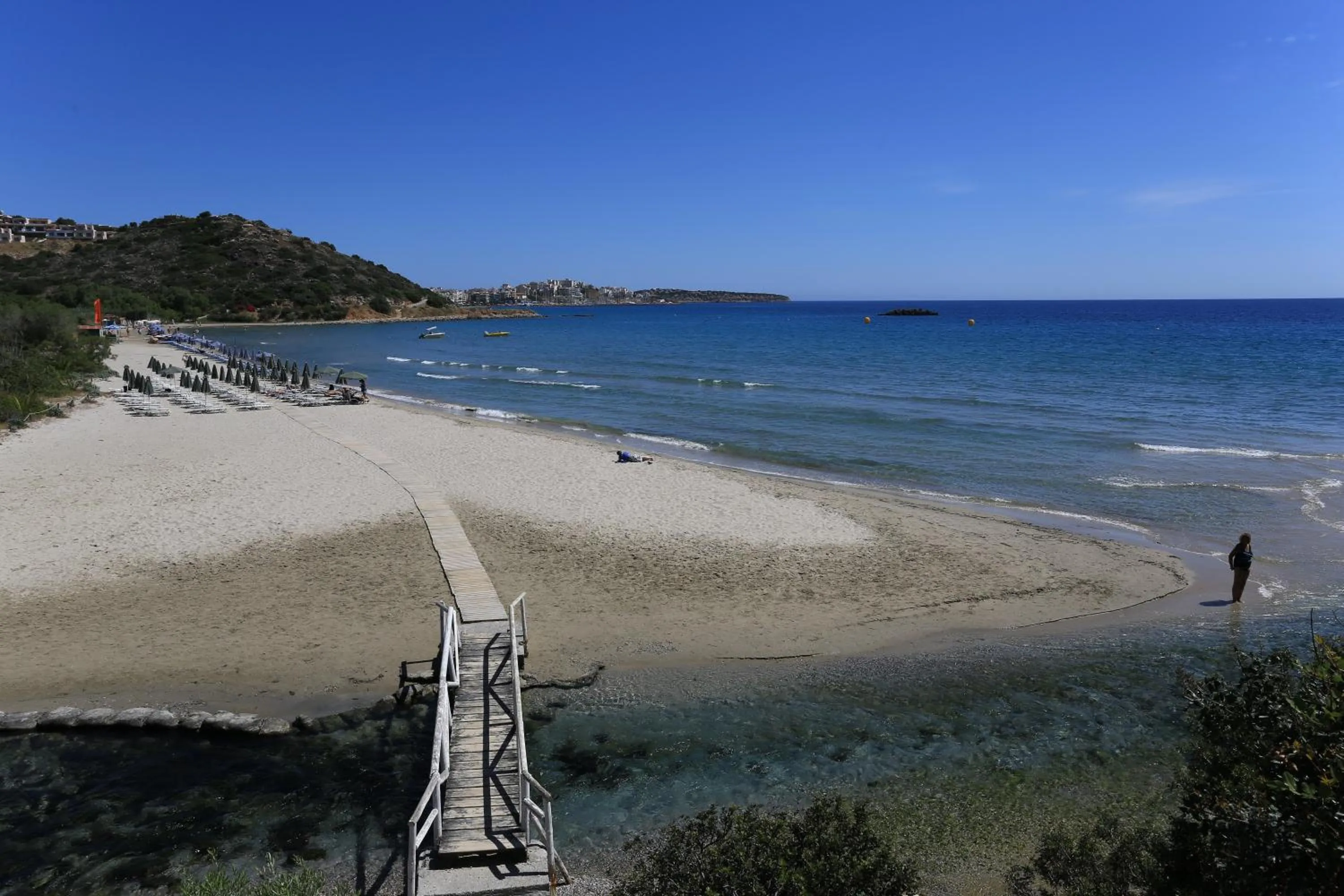 Beach in Blu Acqua Hotel