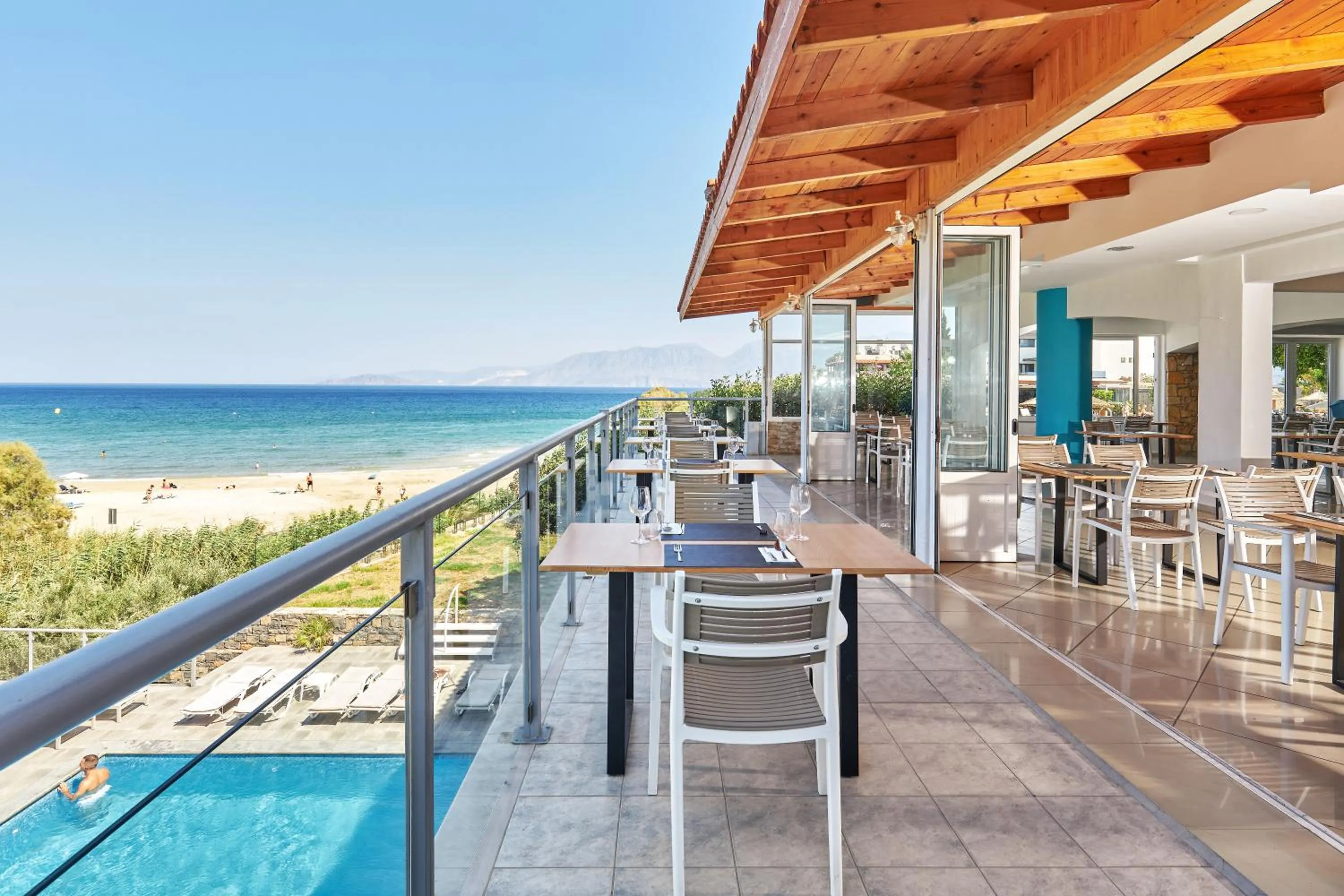 Restaurant/places to eat in Blu Acqua Hotel