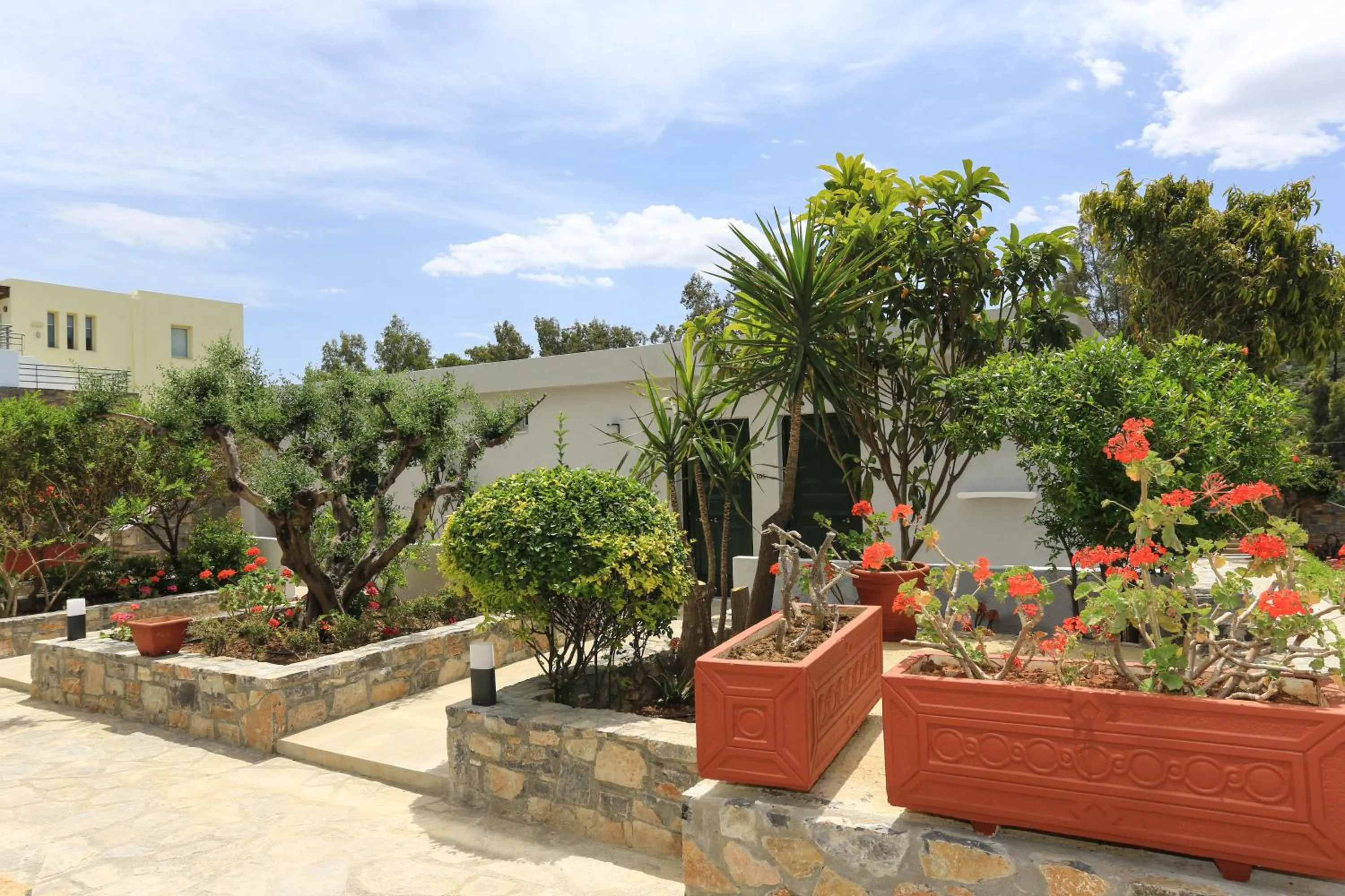 Garden view in Blu Acqua Hotel
