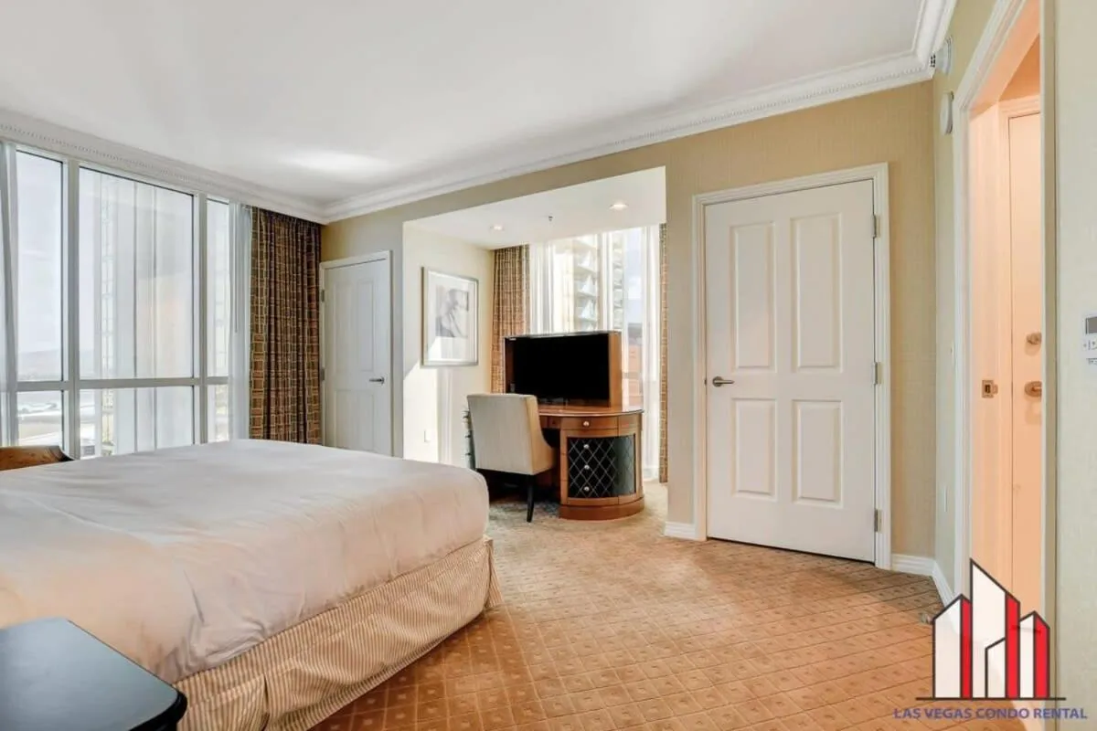 Bed in Signature 2Br3Ba balcony combo units 16-702 and 04