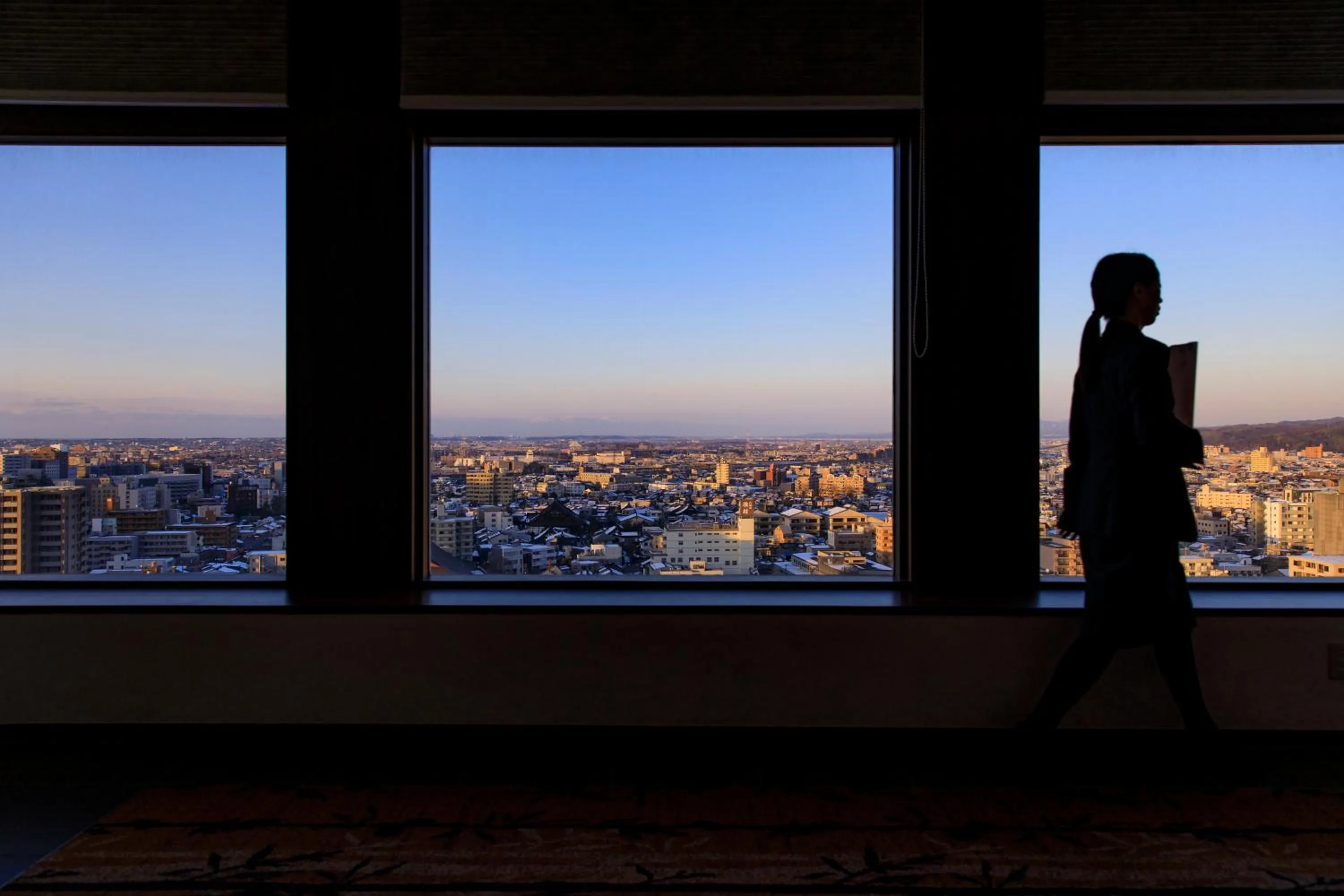 City view in ANA Holiday Inn Kanazawa Sky by IHG
