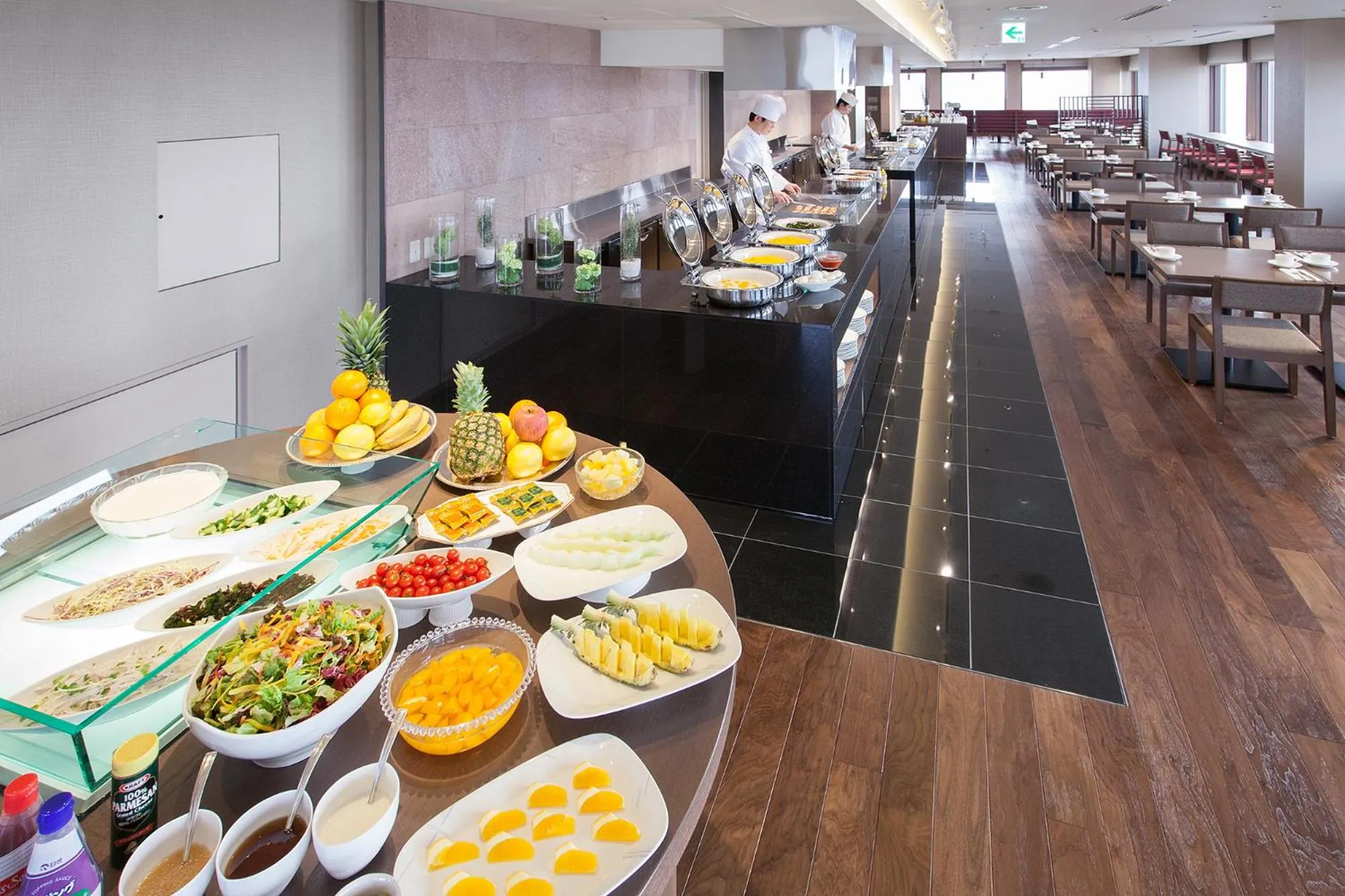 Buffet breakfast in ANA Holiday Inn Kanazawa Sky by IHG