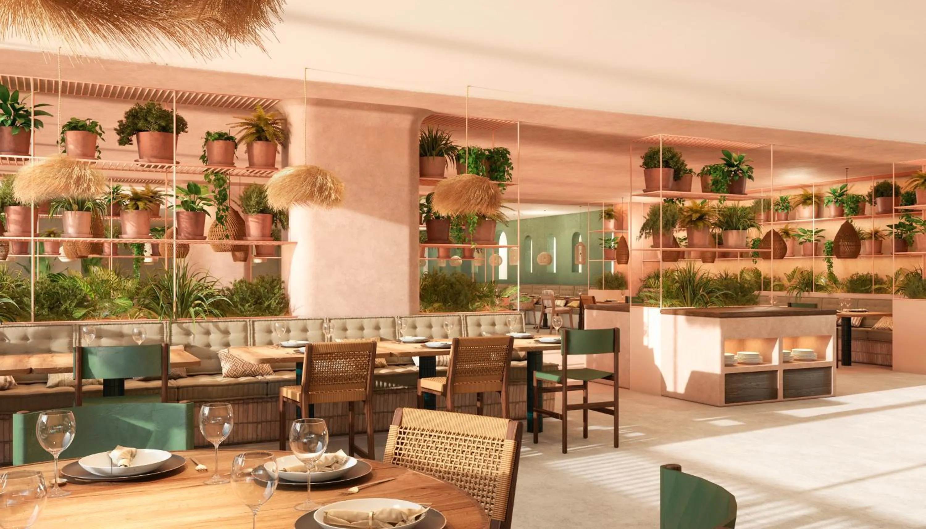 Restaurant/places to eat in Mondrian Ibiza