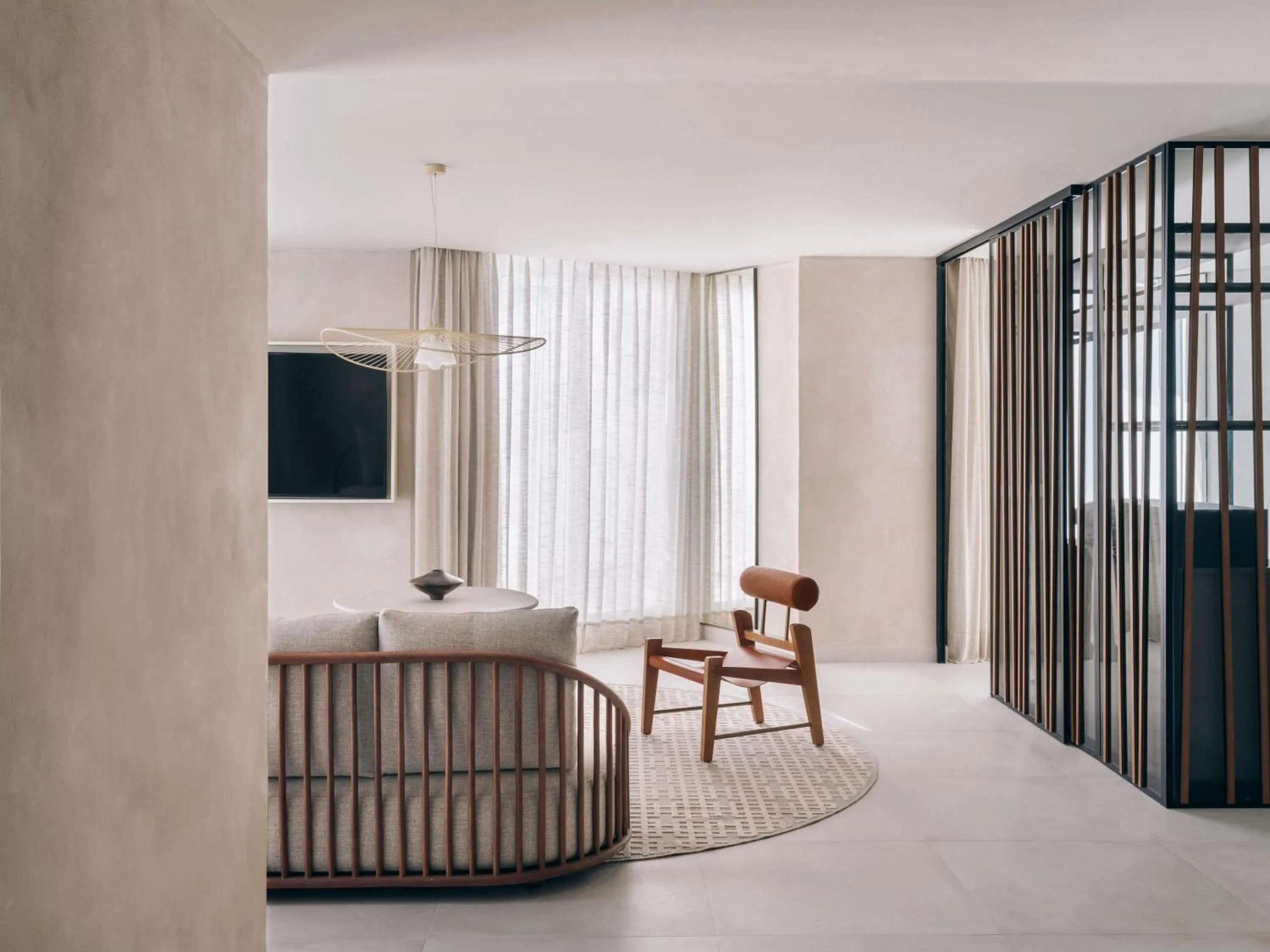 Bedroom in Mondrian Ibiza