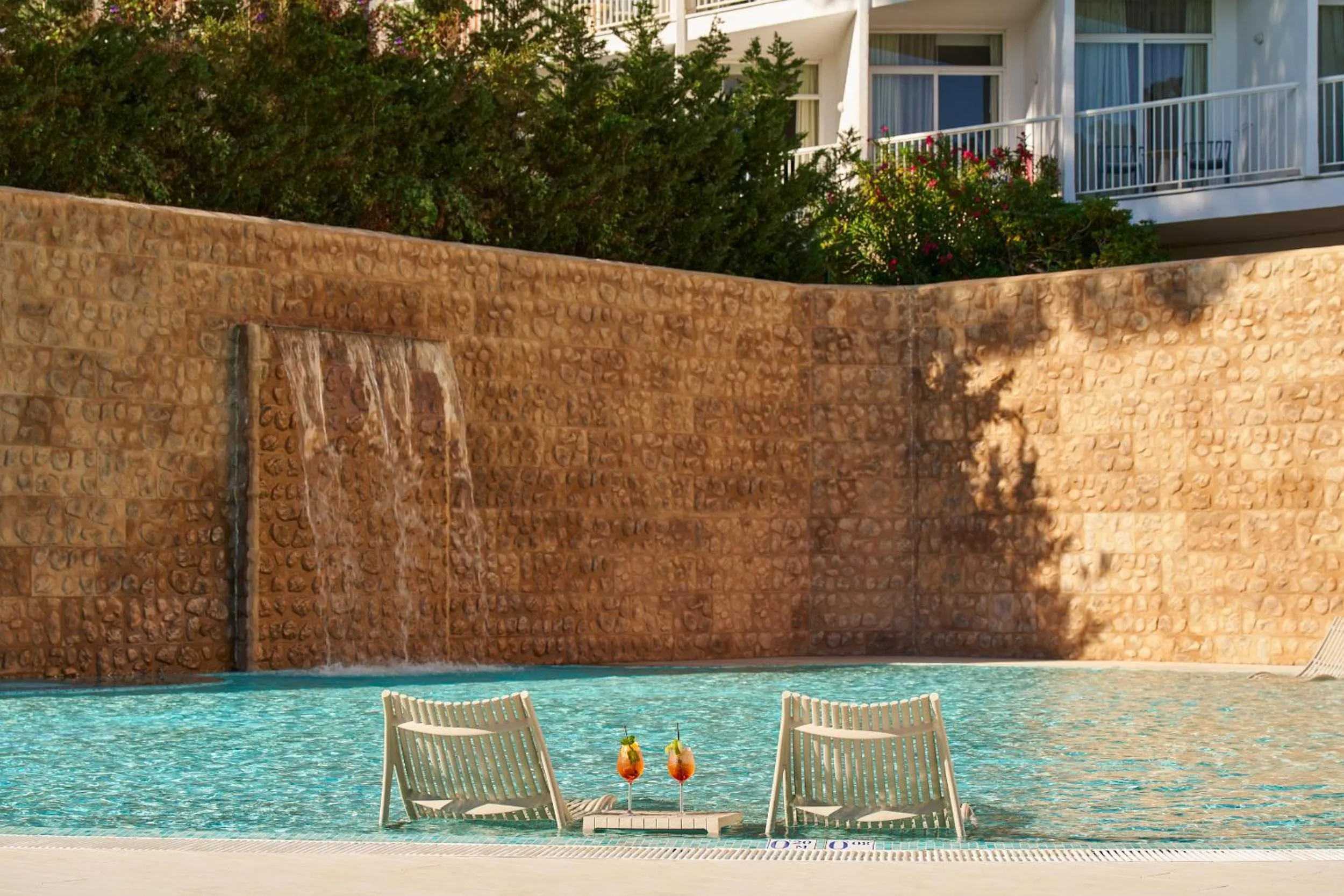 Swimming pool in Mondrian Ibiza