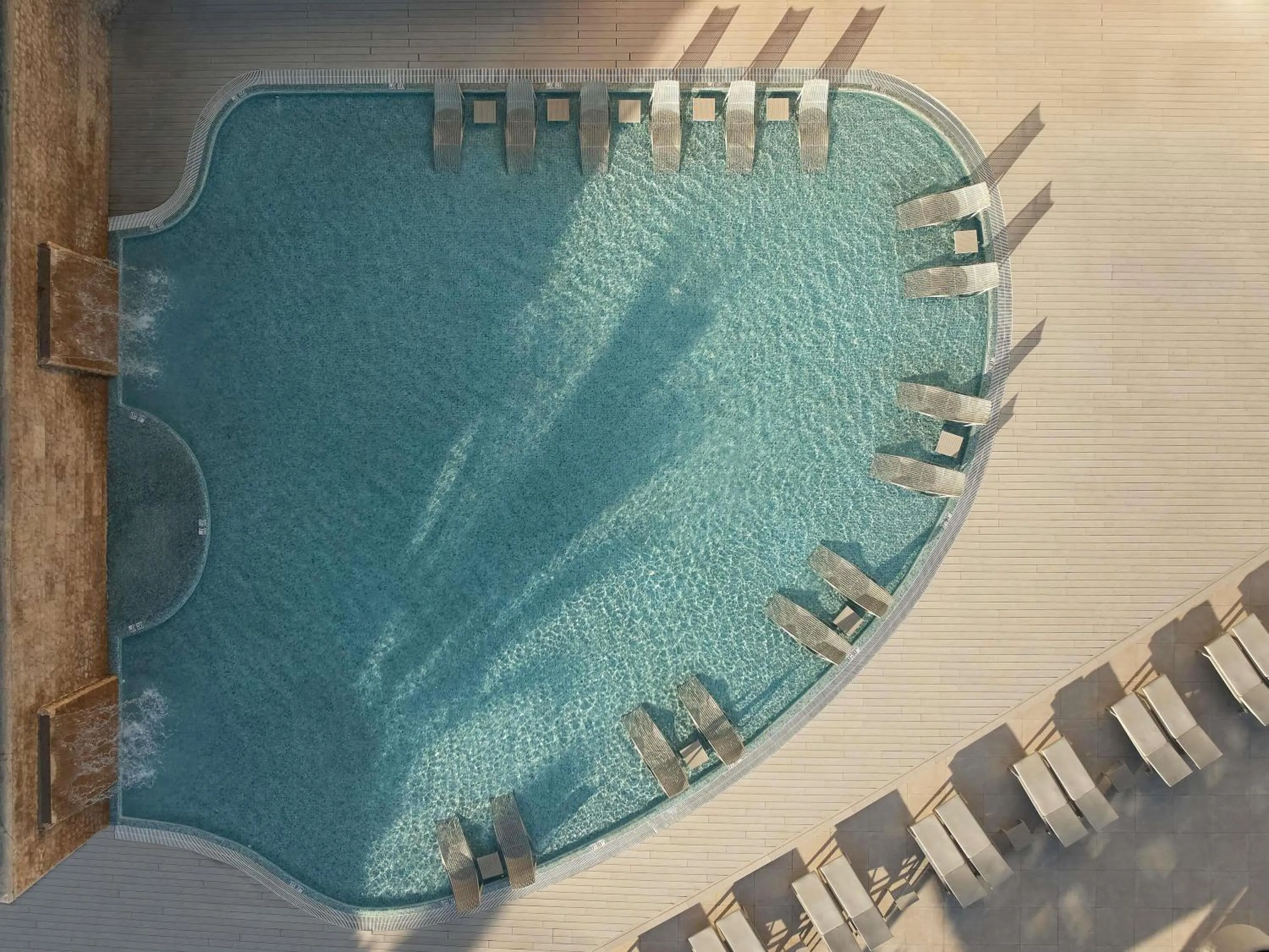 Pool view in Mondrian Ibiza