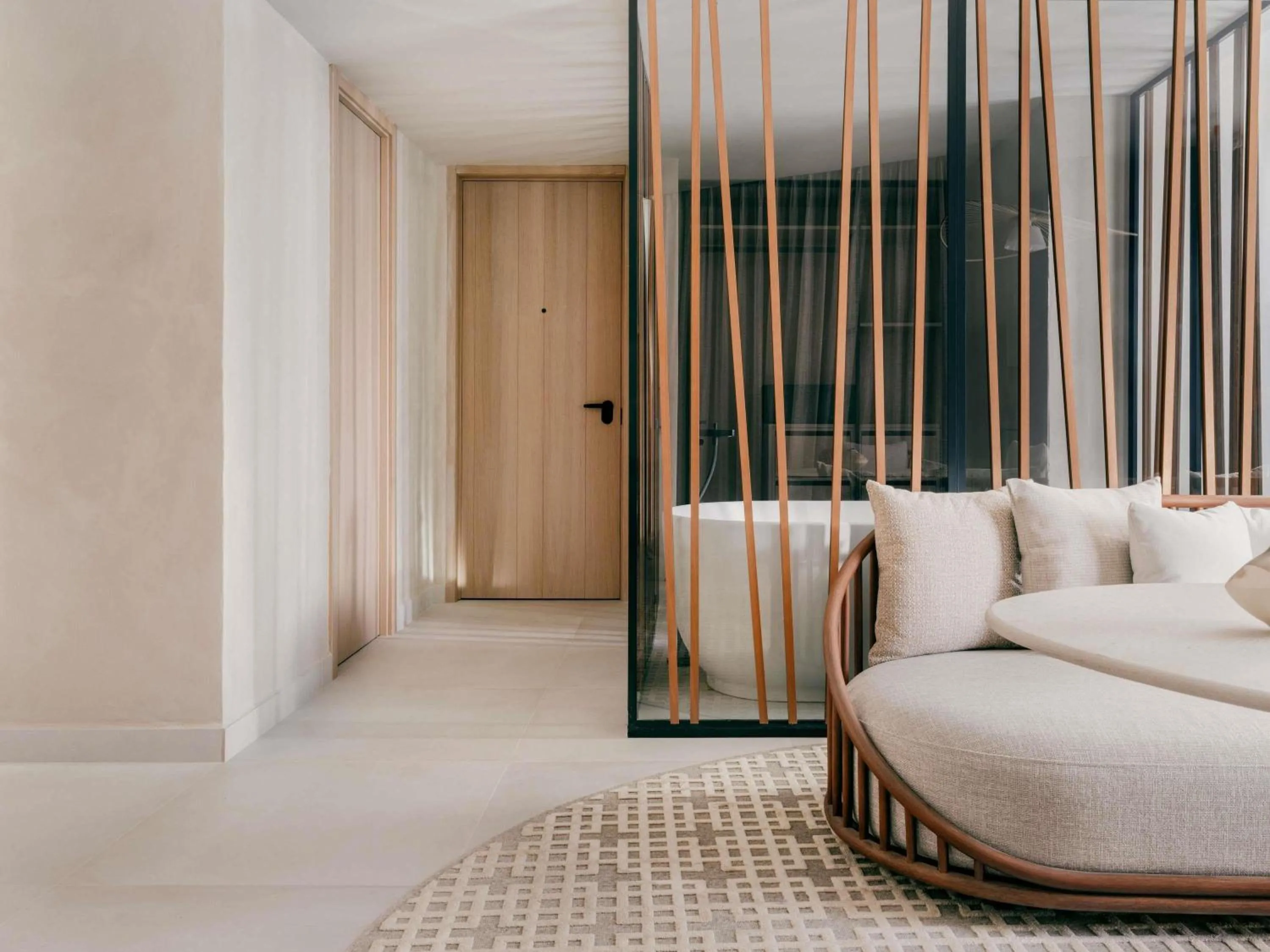 Bedroom, Bed in Mondrian Beach Lifestyle Resort By Accor