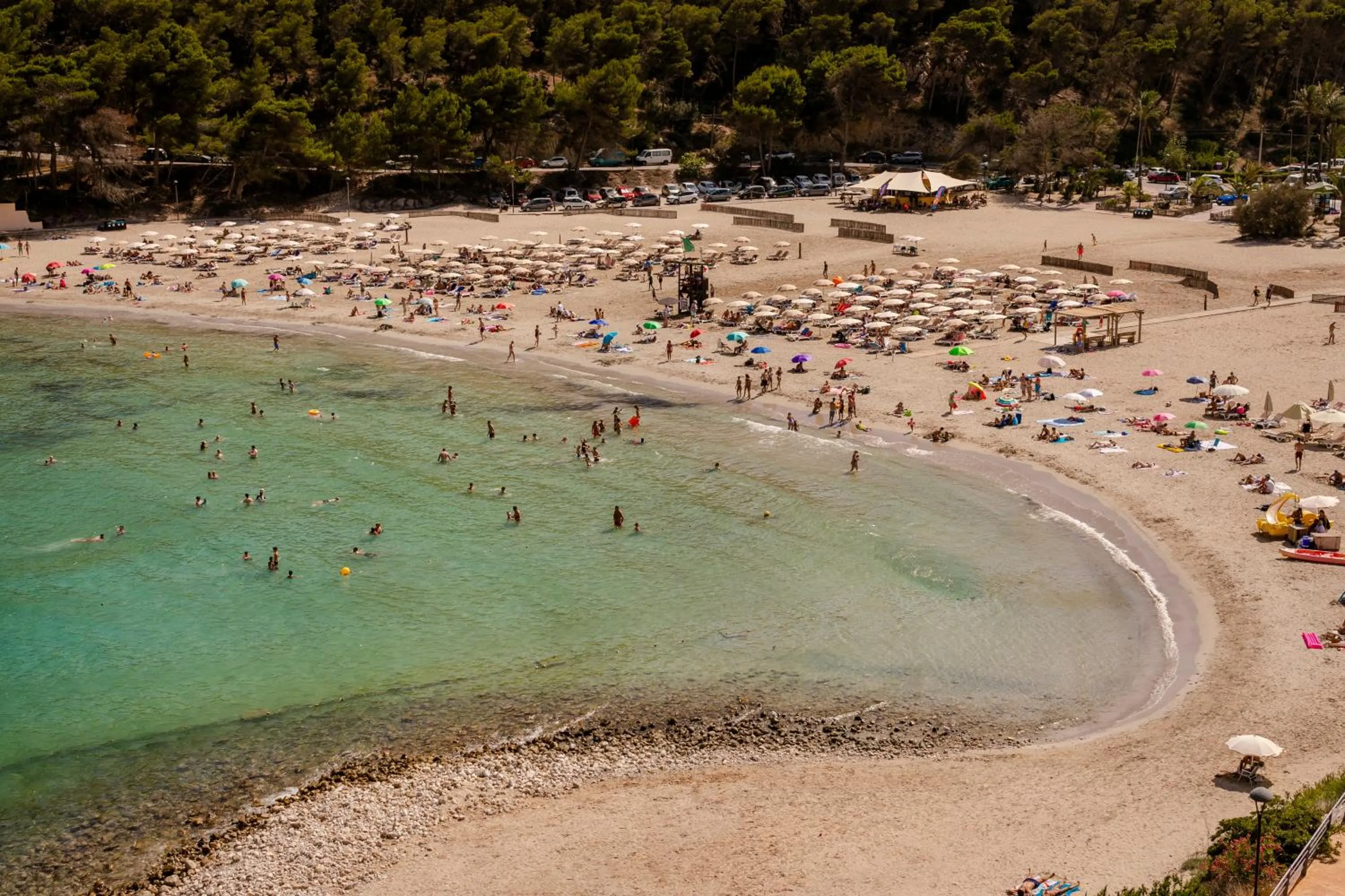 Beach in Mondrian Ibiza