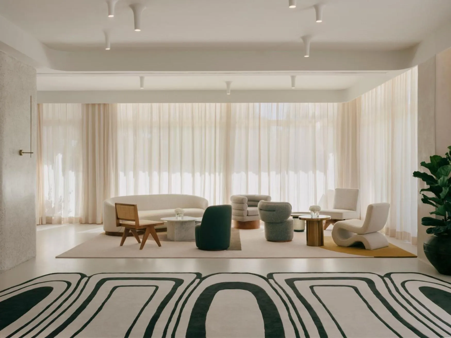 Lobby or reception in Mondrian Ibiza