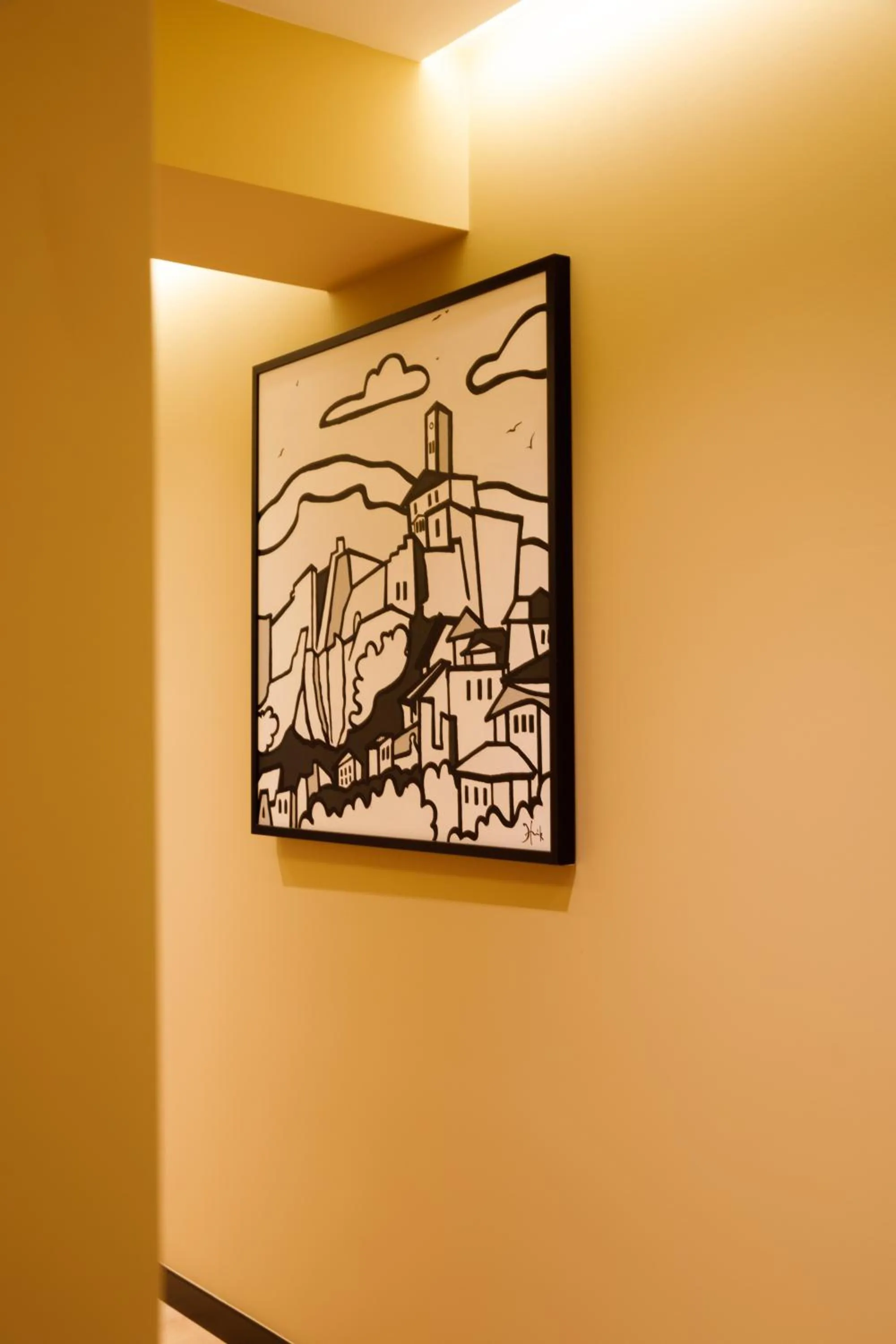 Decorative detail in Caramel Boutique Hotel