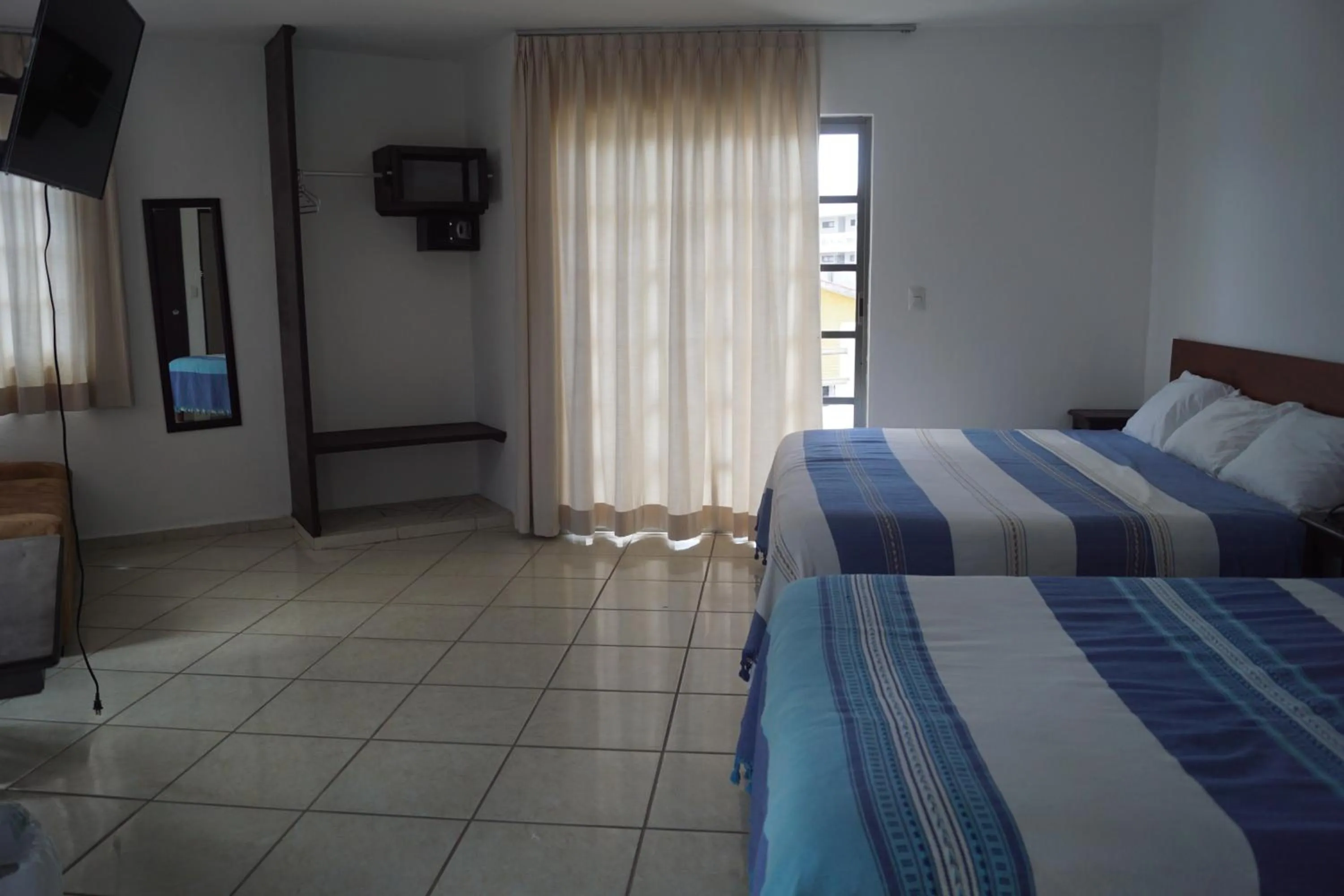 Bed in Hotel La Trigueña