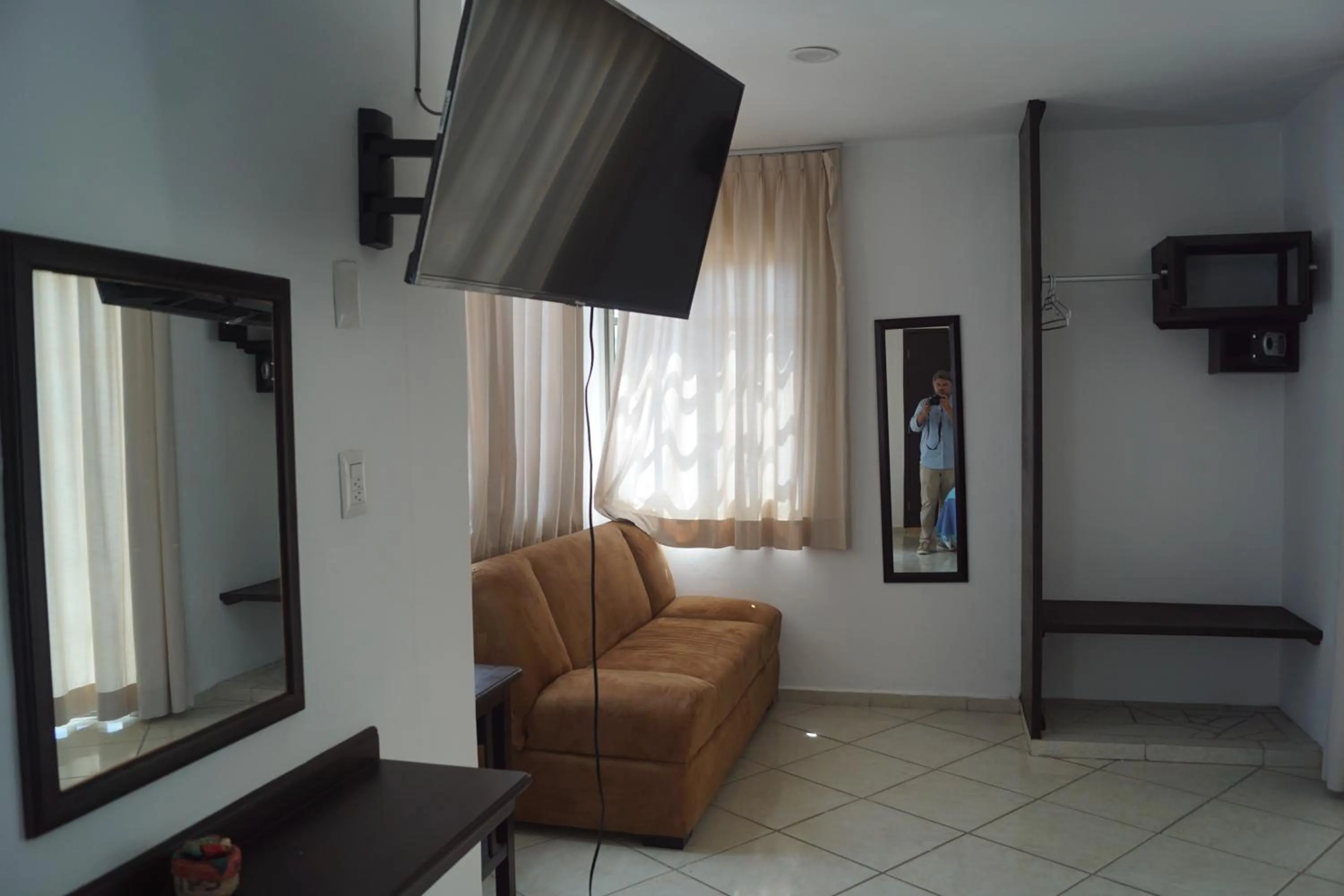 Seating area in Hotel La Trigueña