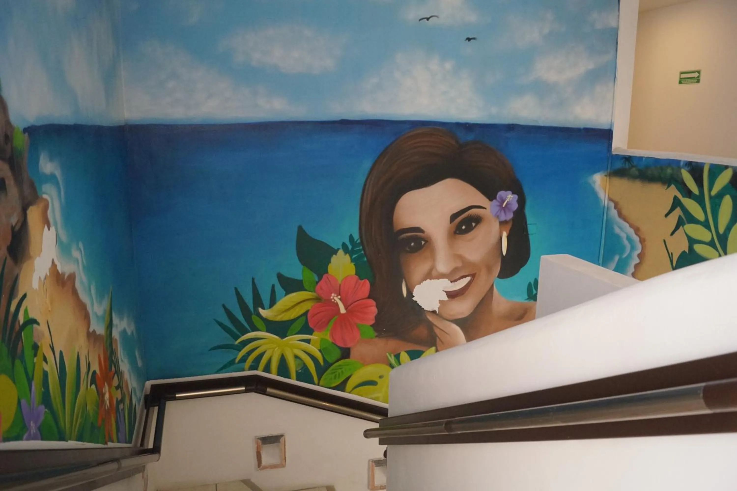 Decorative detail in Hotel La Trigueña