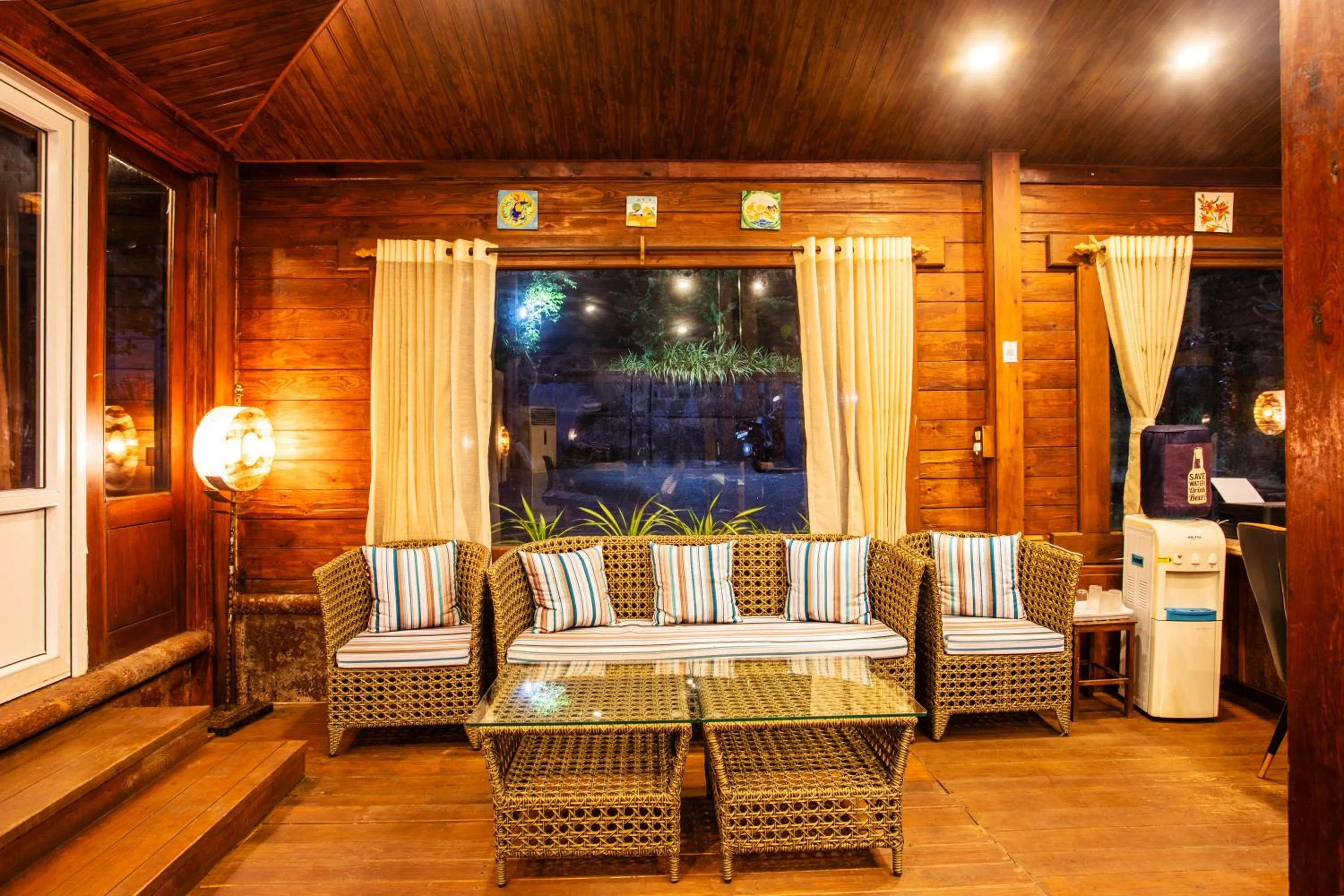 Seating area in Stone Water Eco Resort