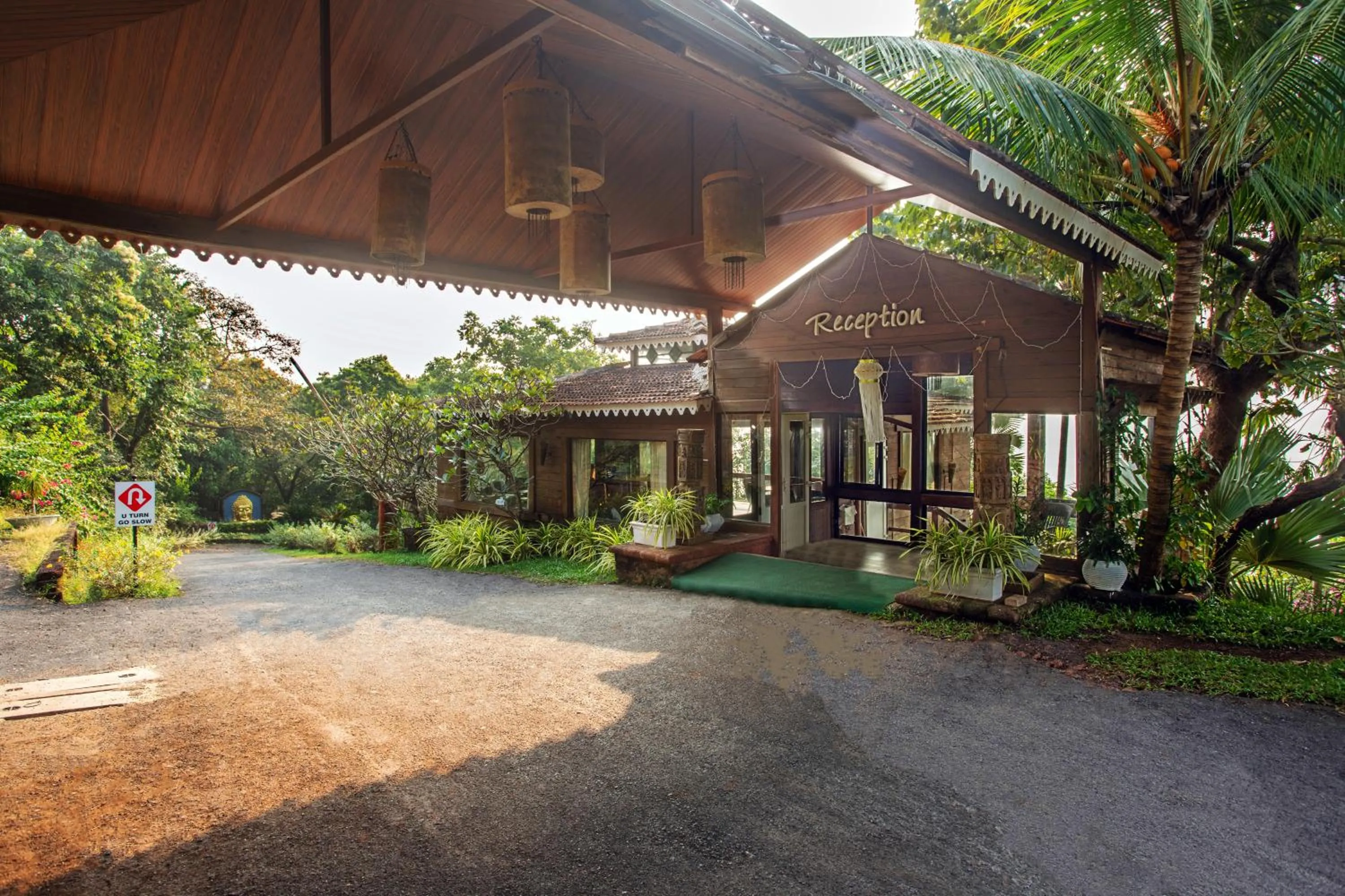 Facade/entrance in Stone Water Eco Resort