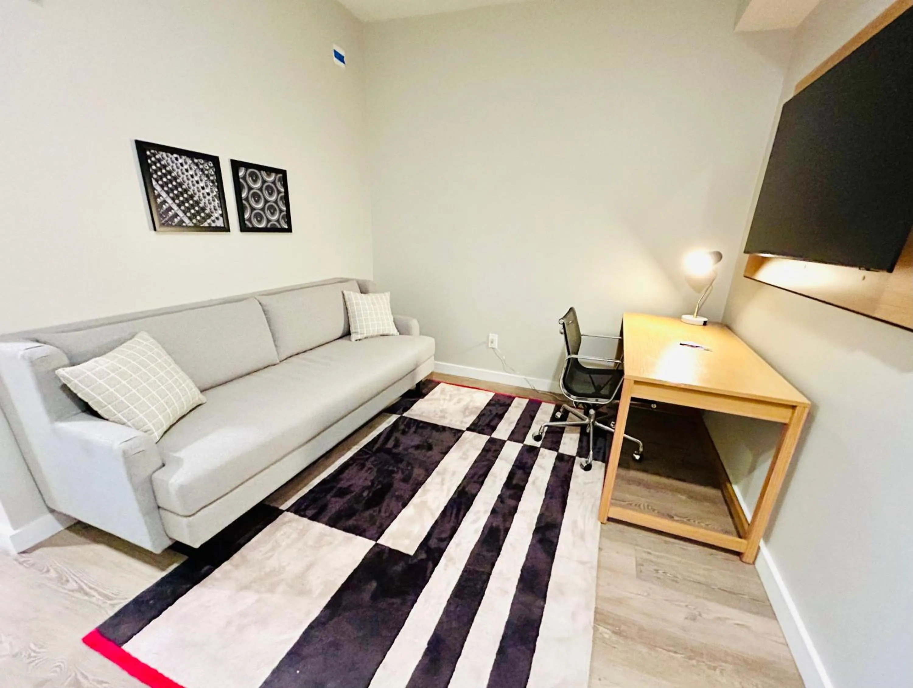 Seating area in Motif Nashville's Hotel on Music Row