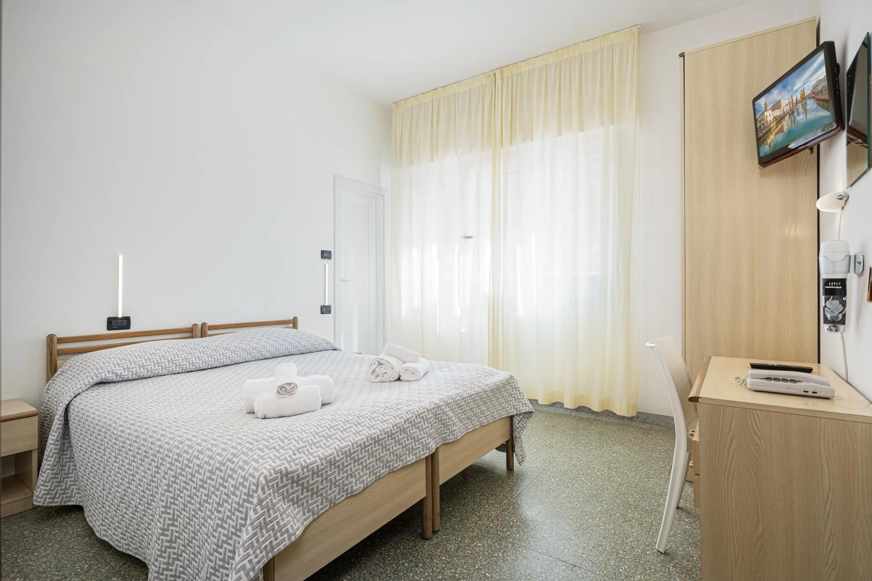 Bedroom, Bed in Hotel Altamarea Cesenatico