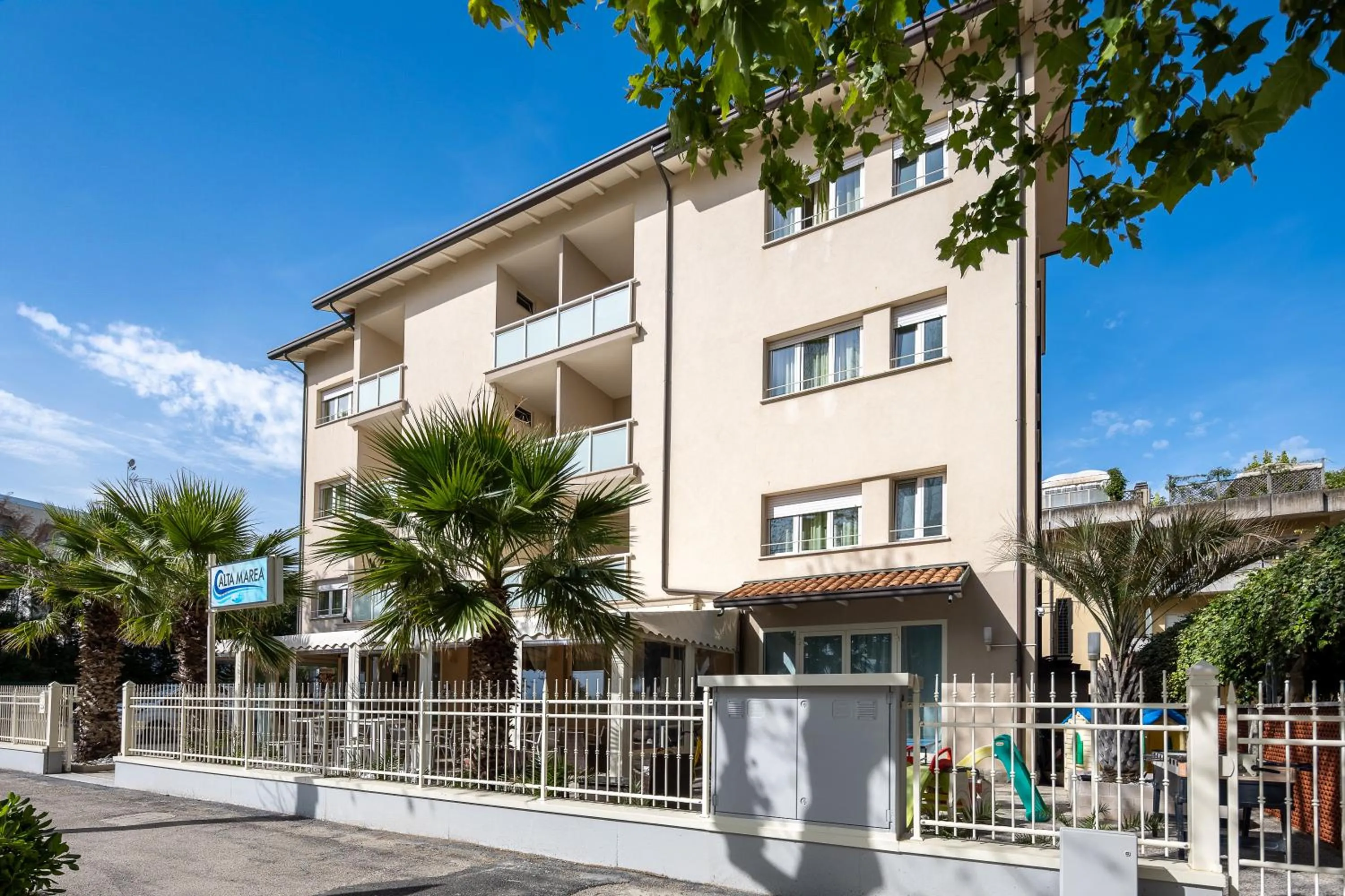 Property building in Hotel Altamarea Cesenatico